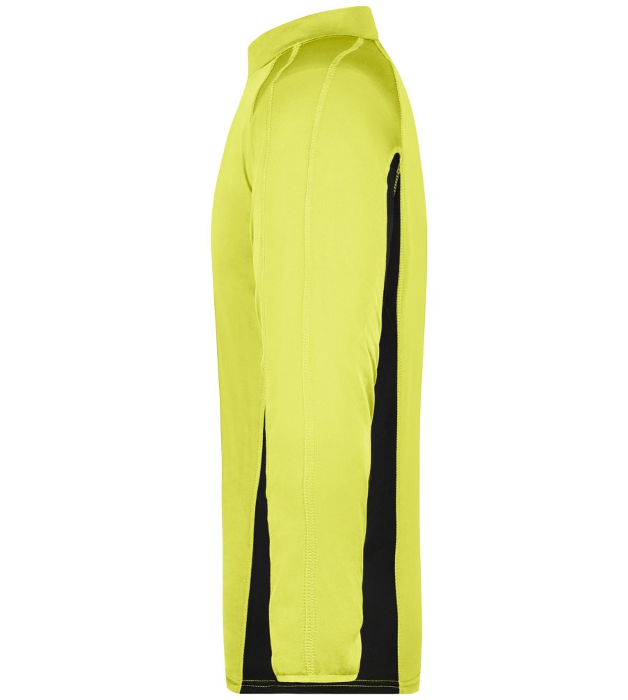 James & Nicholson Laufshirt Funktionelles Herren Langarm Laufshirt JN307 Atmungsaktiv, feuchtigkeitsregulierend und schnell trocknend