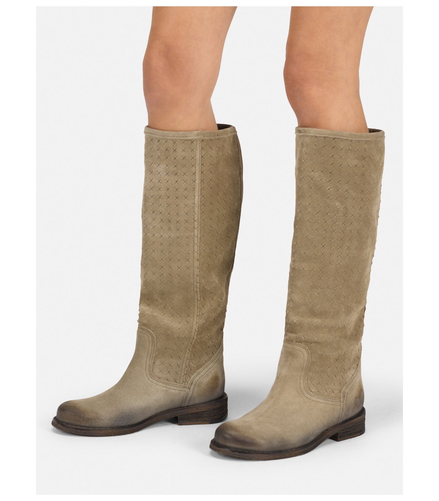 Felmini Stiefel Veloursleder Stiefel günstig online kaufen