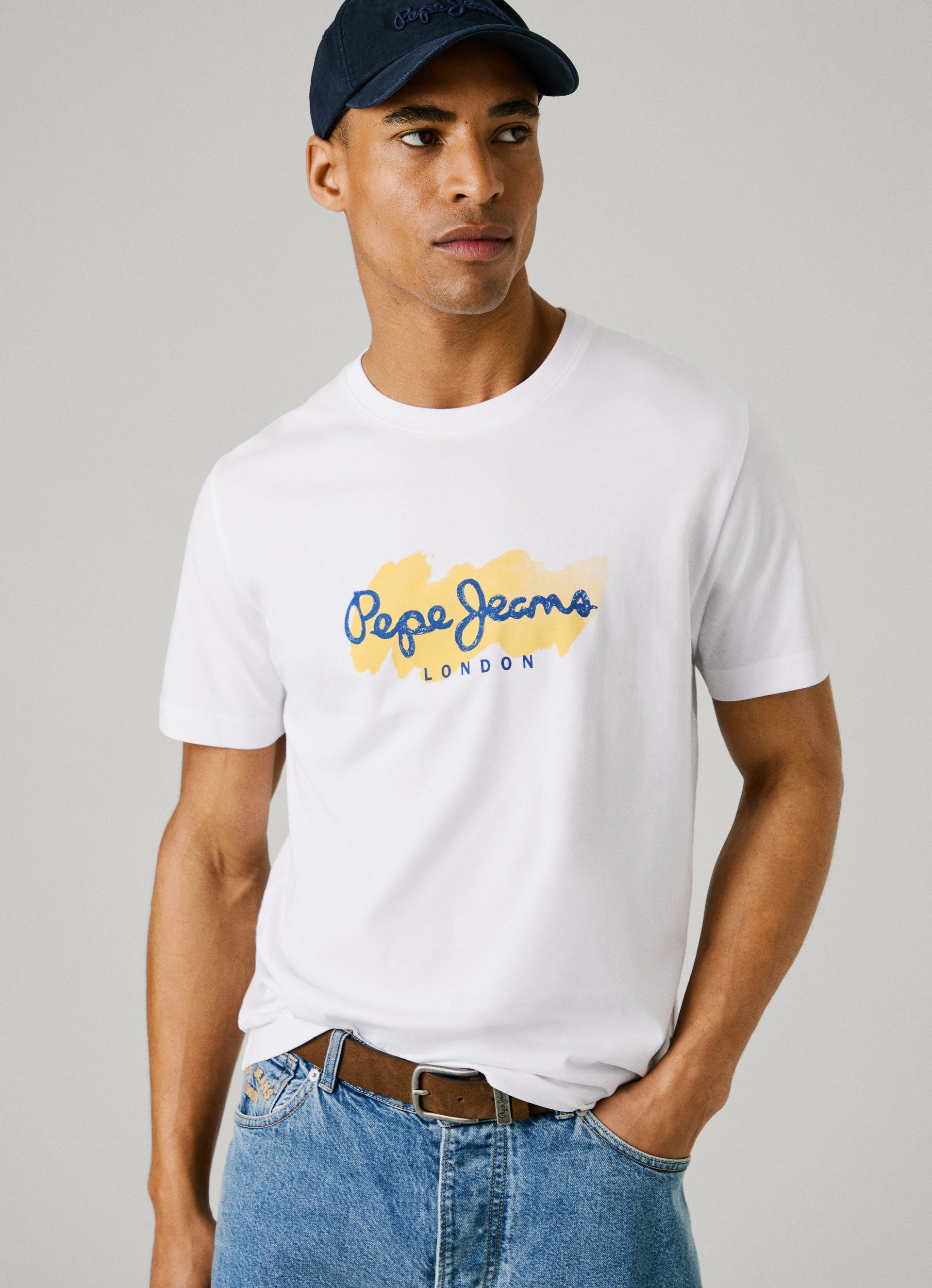 Pepe Jeans T-Shirt MILTON TEE mit Logoprint vorn günstig online kaufen