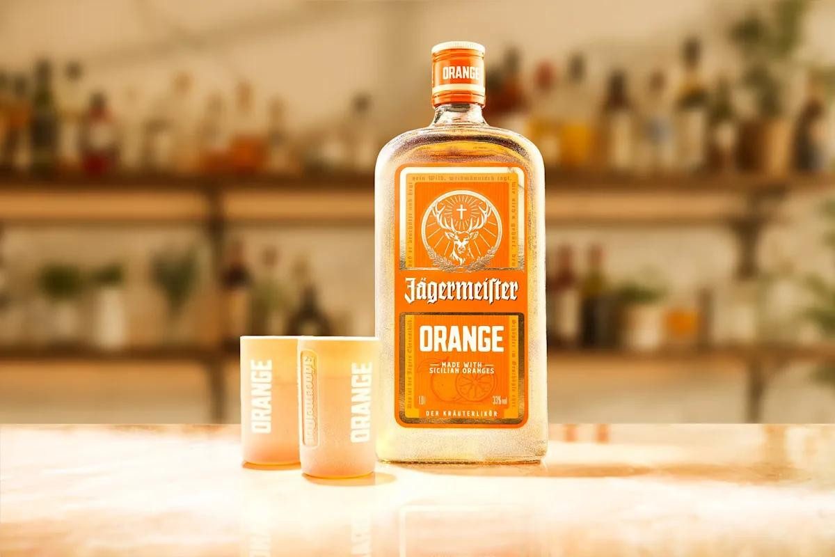 Jägermeister Gläser-Set Jägermeister ORANGE Shotgläser – 12er Set – 2 cl geeicht