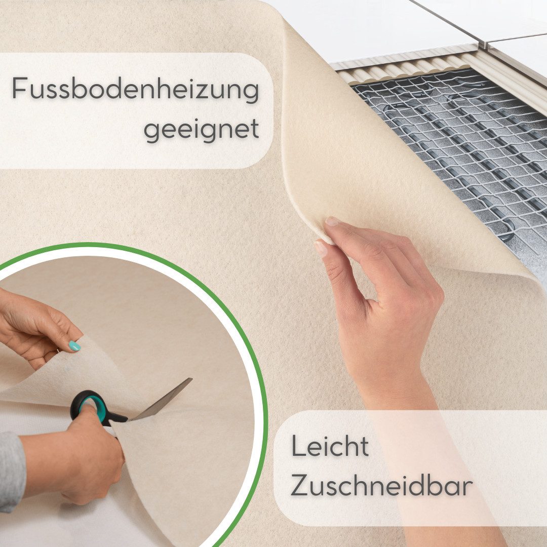 flex it Antirutsch Teppichunterlage flex it® Classic Standard - Antirutschmatte für Teppiche, (1-St), Kein Verkleben und keine Rückstände