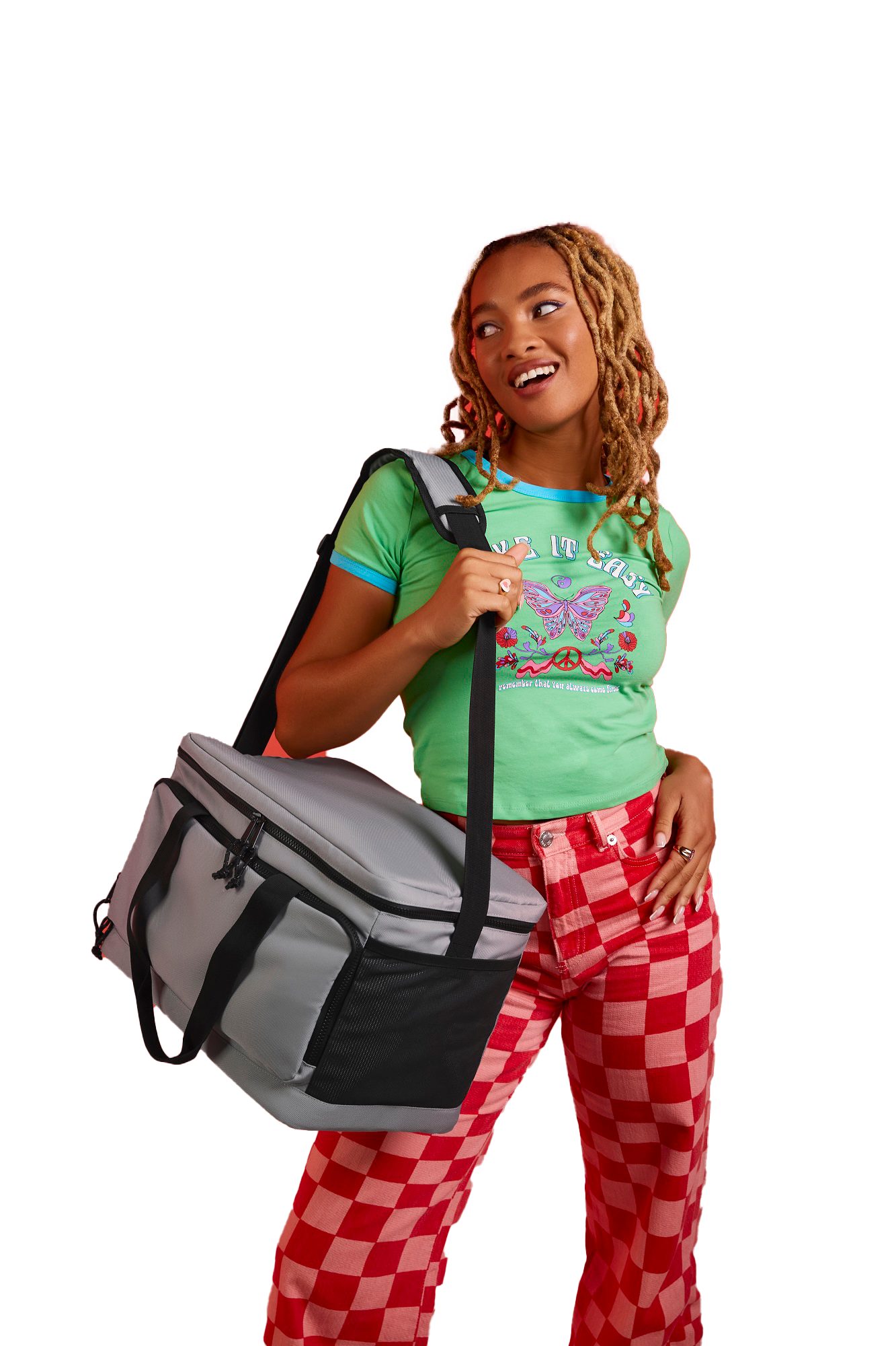Bag Base Kühltasche große Kühltasche mit Schultergurt, 40 x 26 x 28 cm