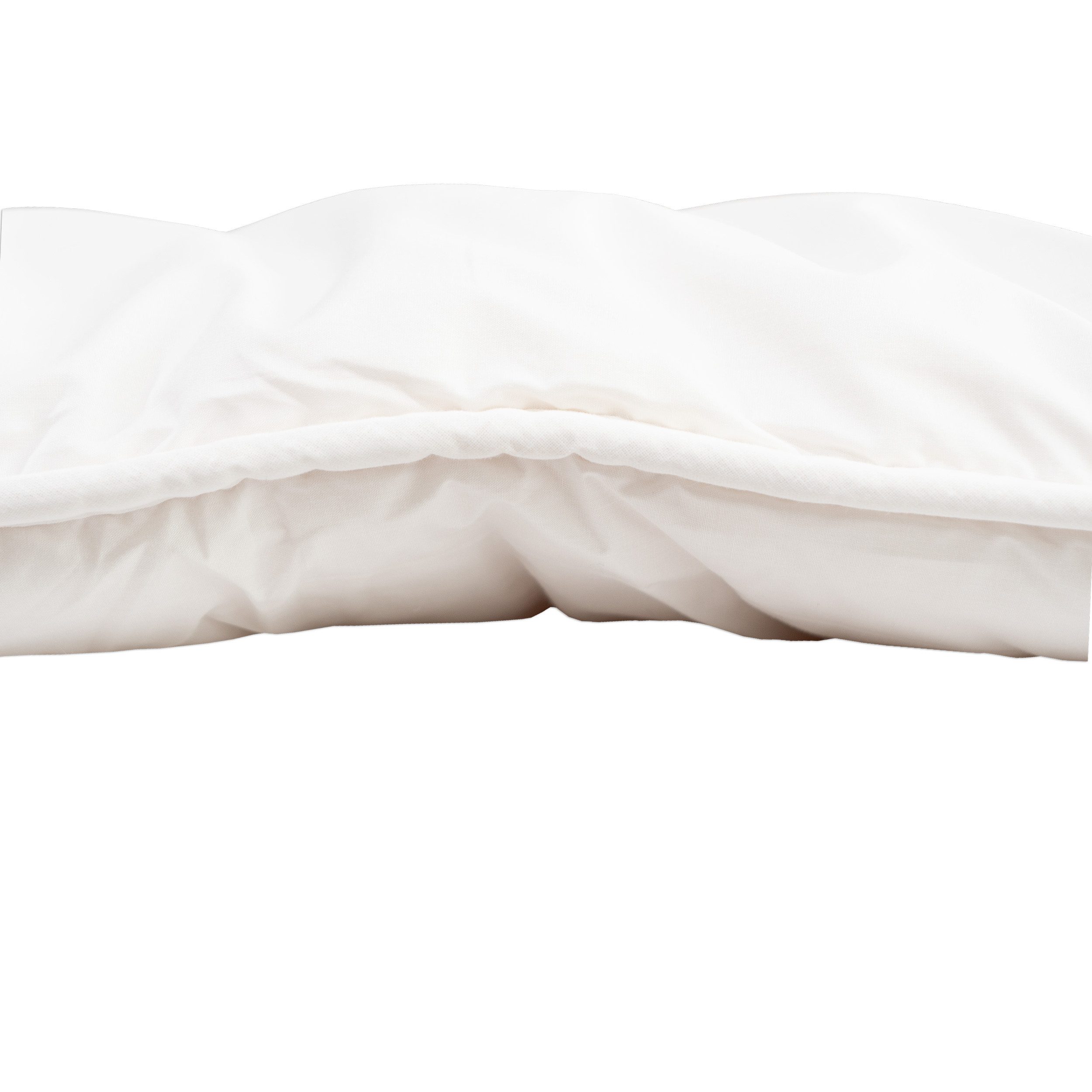 Traumschloss Microfaserbettdecke Premium, Füllung: 15% Kapok, 10% Lyocell, 75 Polyester, Bezug: 100% Baumwolle, Maximum an Volumen, Anschmiegsambarkeit und Feuchtigkeitsmanagement