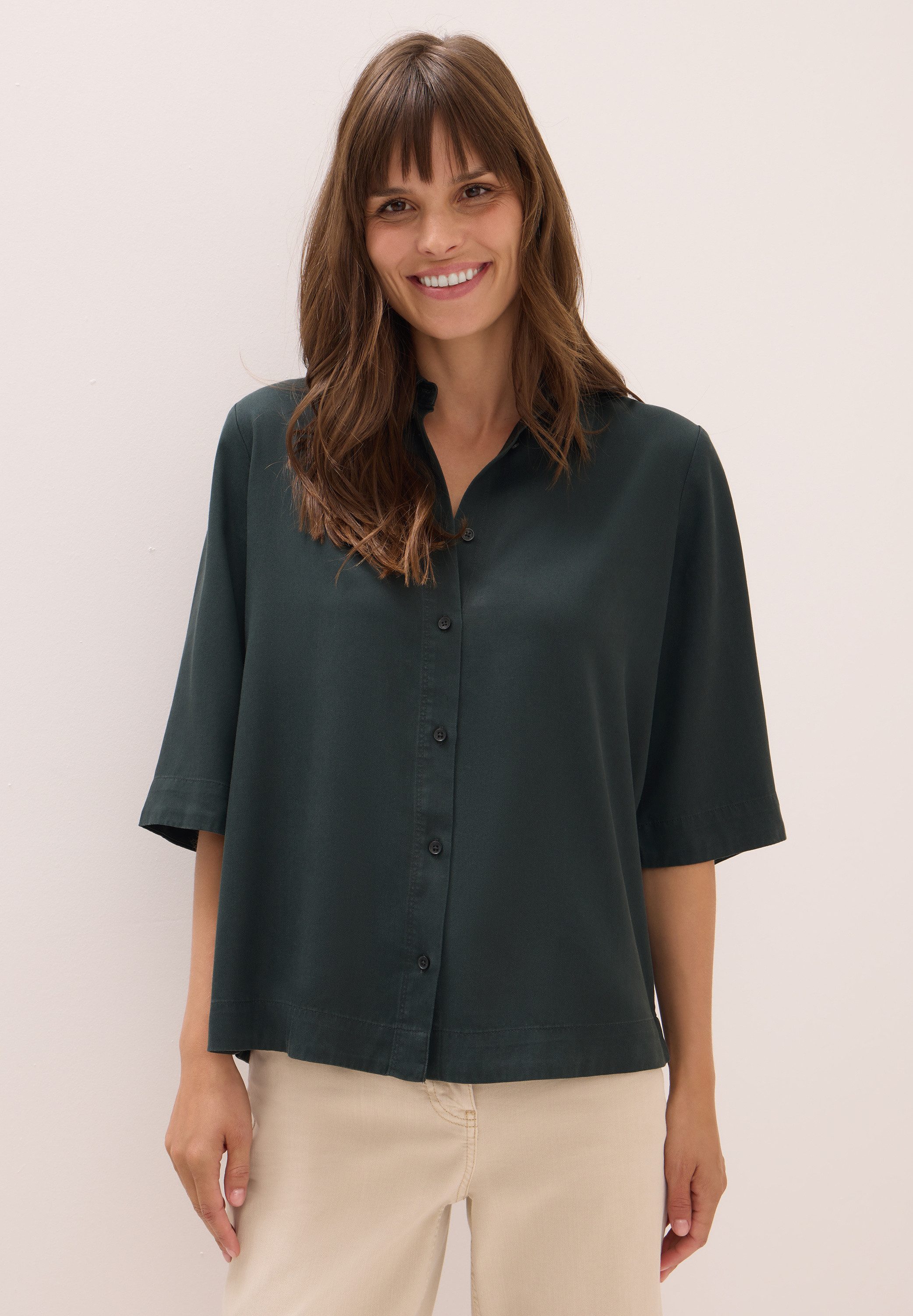 CECIL Hemdbluse aus Lyocell günstig online kaufen