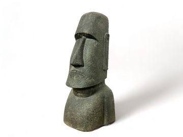 FaHome Gartenfigur Rapa NUI Moai Statue, Skulptur Garten Lavasand-Steingemisch Figur, Kultursymbol der Osterinsel- 150cm /200cm