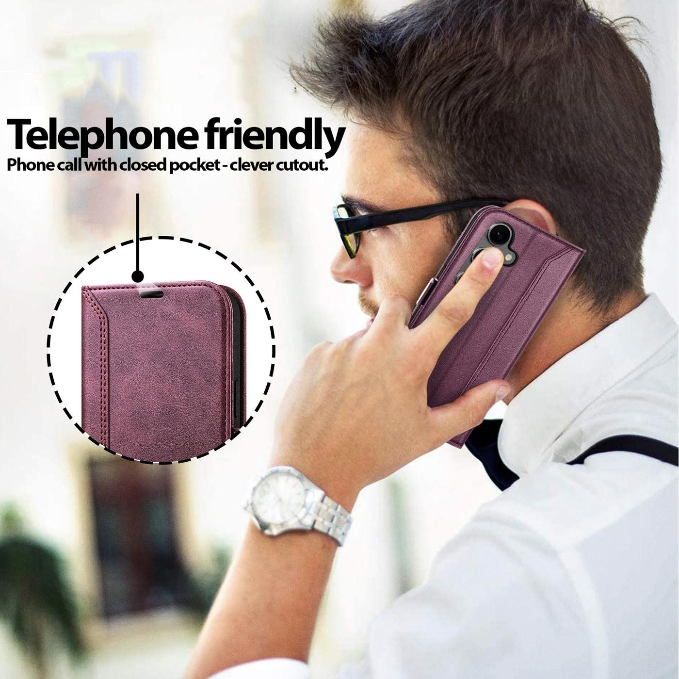 CoolGadget Handyhülle Book Case Elegance Tasche für Samsung Galaxy S26+ 6,7 Zoll, Hülle Magnet Klapphülle Flip Case für Samsung S26 Plus Schutzhülle – Bild 5 von 5