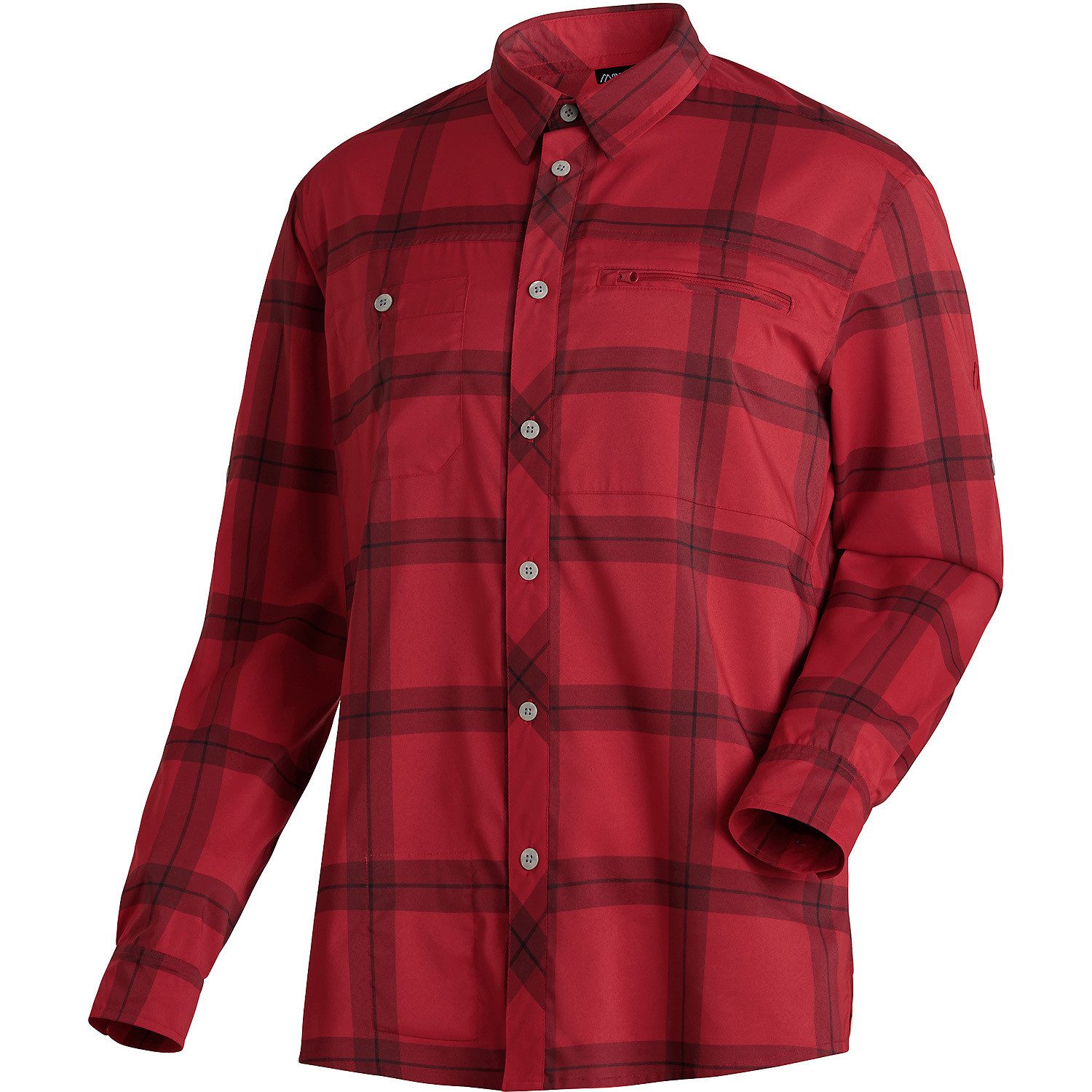 Maier Sports Outdoorhemd Hemd Kasen