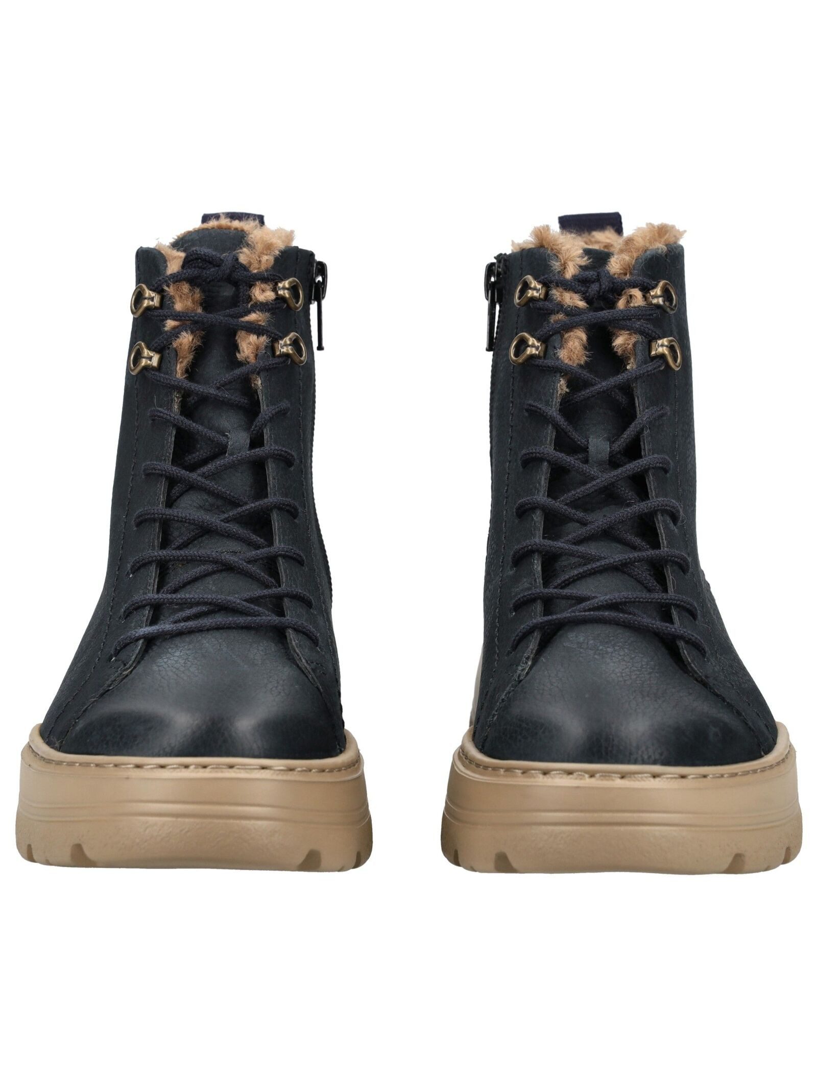 Paul Green Paul Green Stiefelette Nubukleder Schnürstiefelette