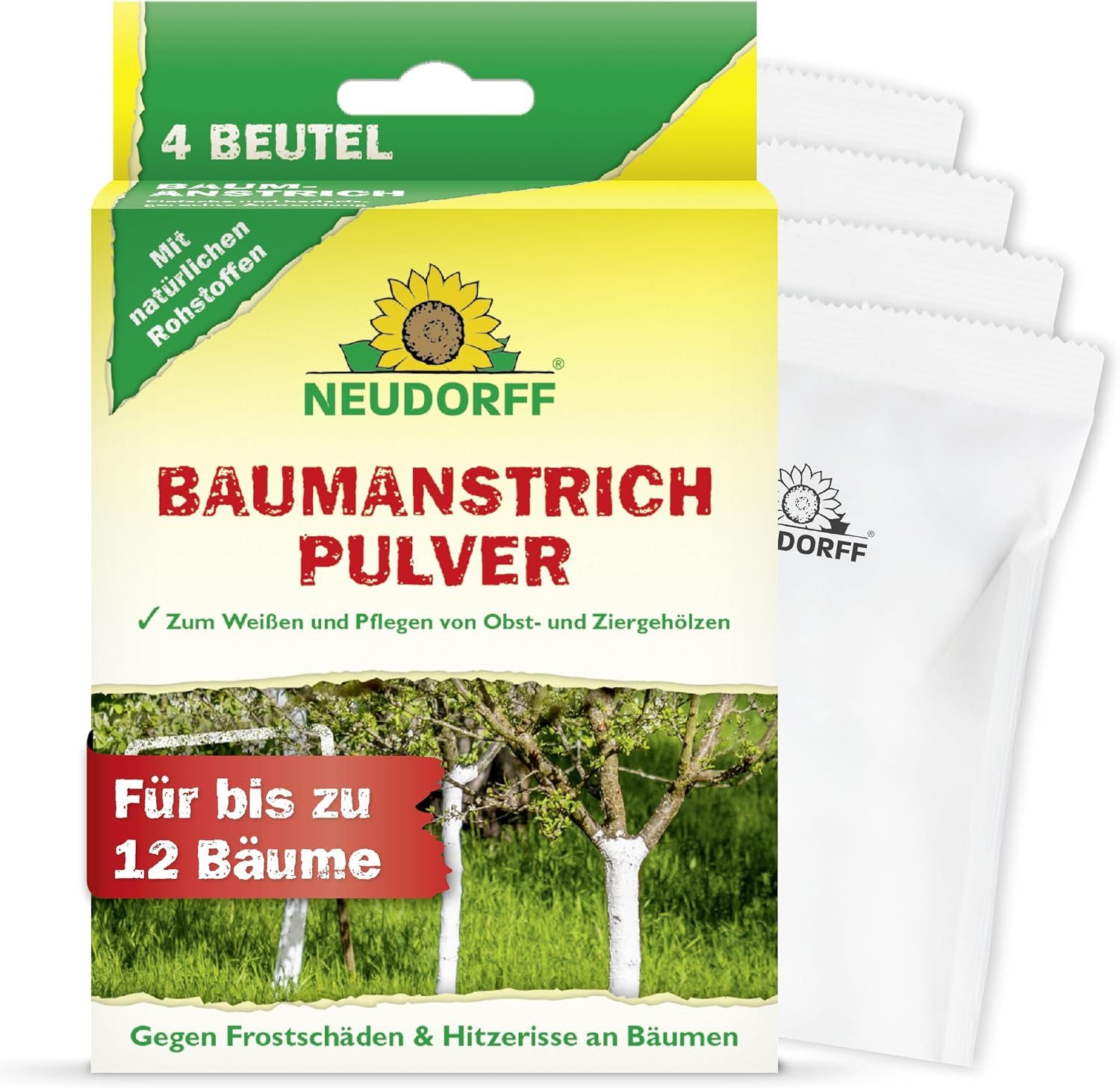 Neudorff Baumanstrich Baumanstrich Pulver, 1 St., Portionsgenau anmischbarer Baumanstrich gegen Frostrisse