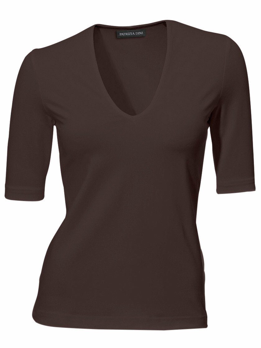 heine T-Shirt V-Shirt Kurzarm