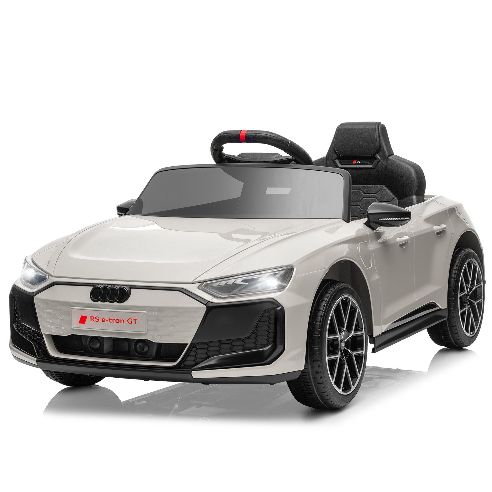 LALAHO Elektro-Kinderauto Elektro-Kinderauto Elektroauto Audi RS E-Tron GT, Sanfter Start