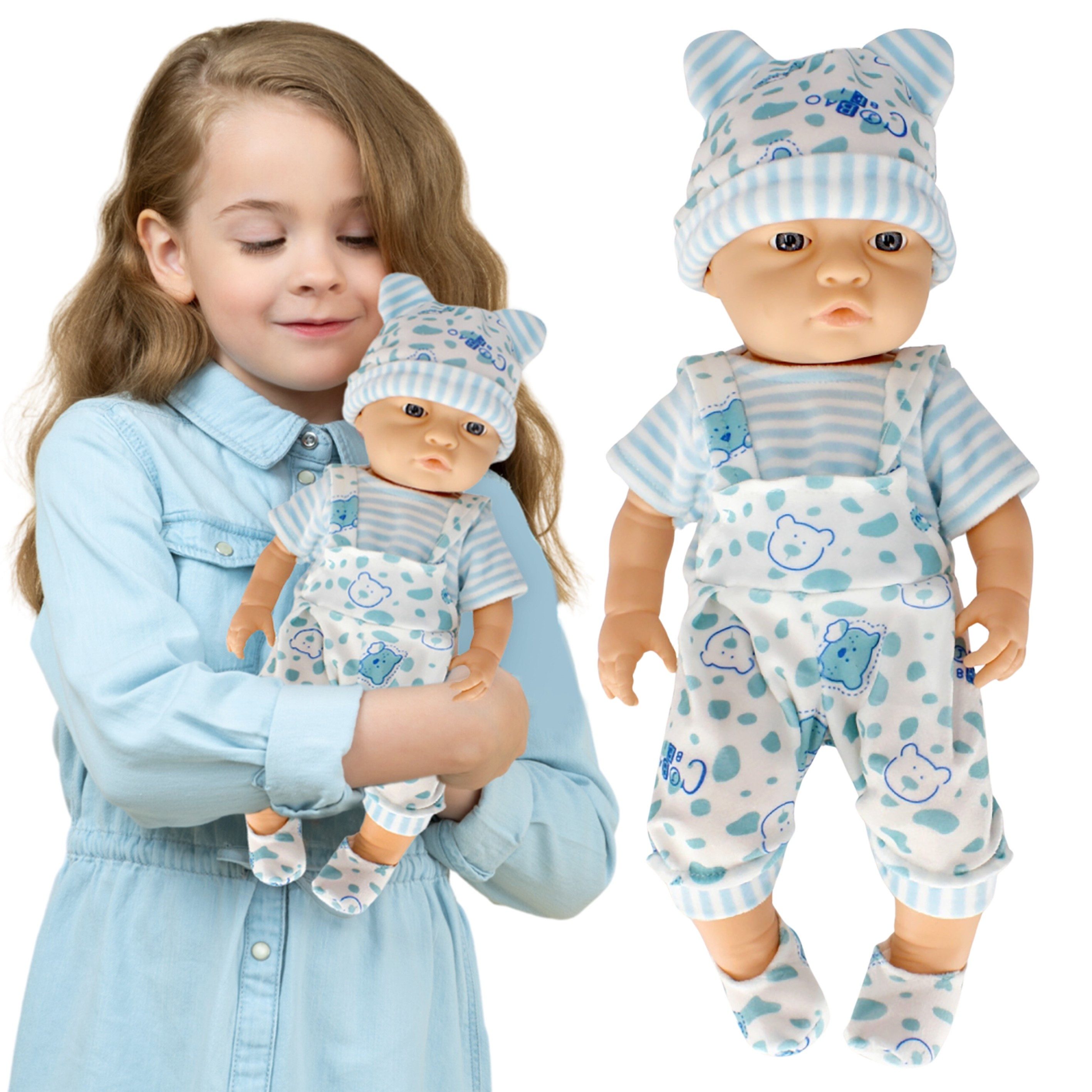 Sarcia.eu Anziehpuppe Babypuppe 40 cm JQBaby 3+ MEGA CREATIVE