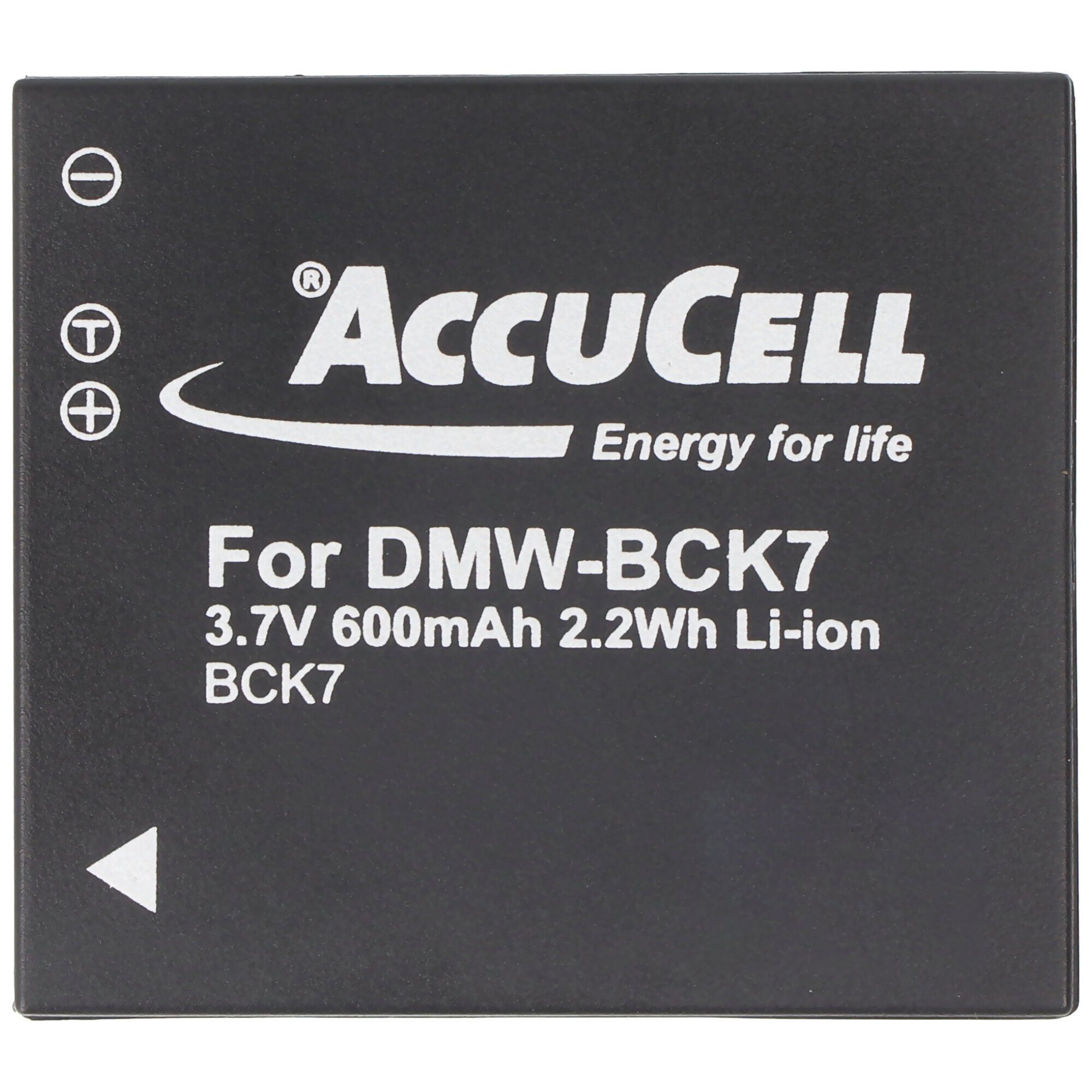 Akku 800 Akku für DMW-BCK7GK, (3,6 V) ACD-341, DMW-BCK7 Akku NCA-YN1 Panasonic AccuCell mAh passend