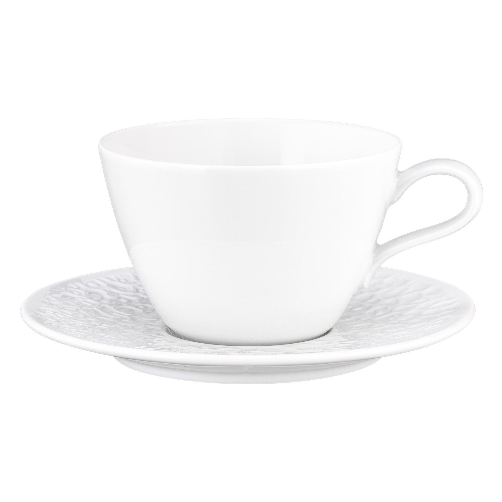 Seltmann Weiden Tasse Nori Home Milchkaffeetasse mit Untertasse 370 ml, Porzellan