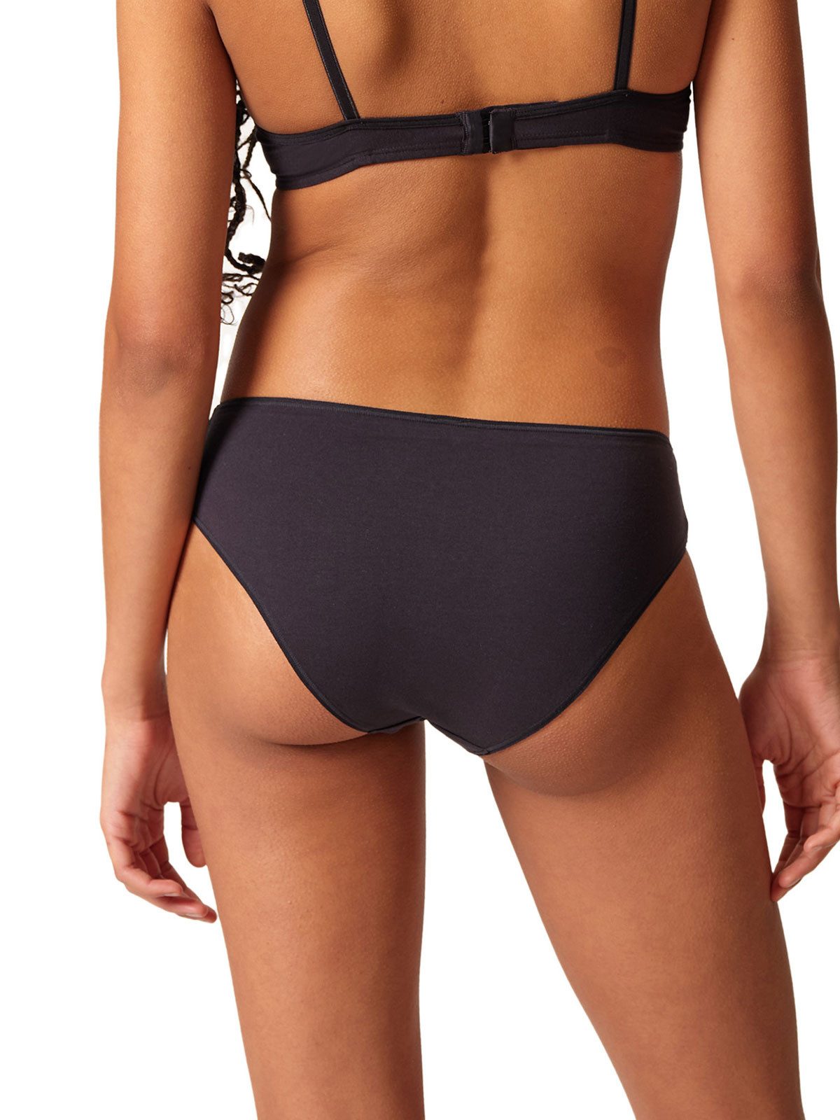 Skiny Bikinislip Damen Midi Slip Cotton Essentials (Stück, 1-St) - – Bild 3 von 5