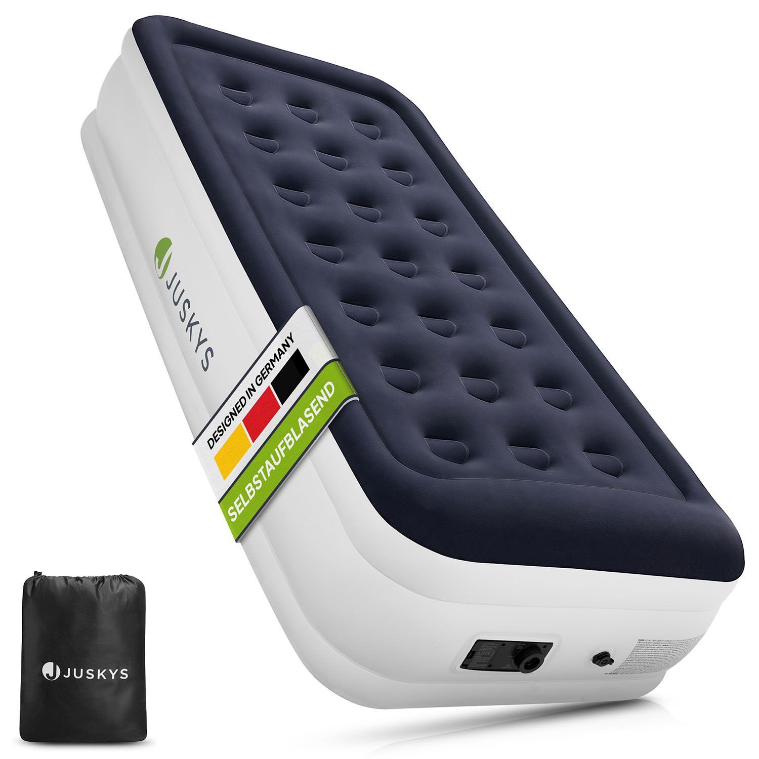 Juskys Luftmatratze Sapri M, Einzel-Luftbett, selbstaufblasend, wasserdicht günstig online kaufen
