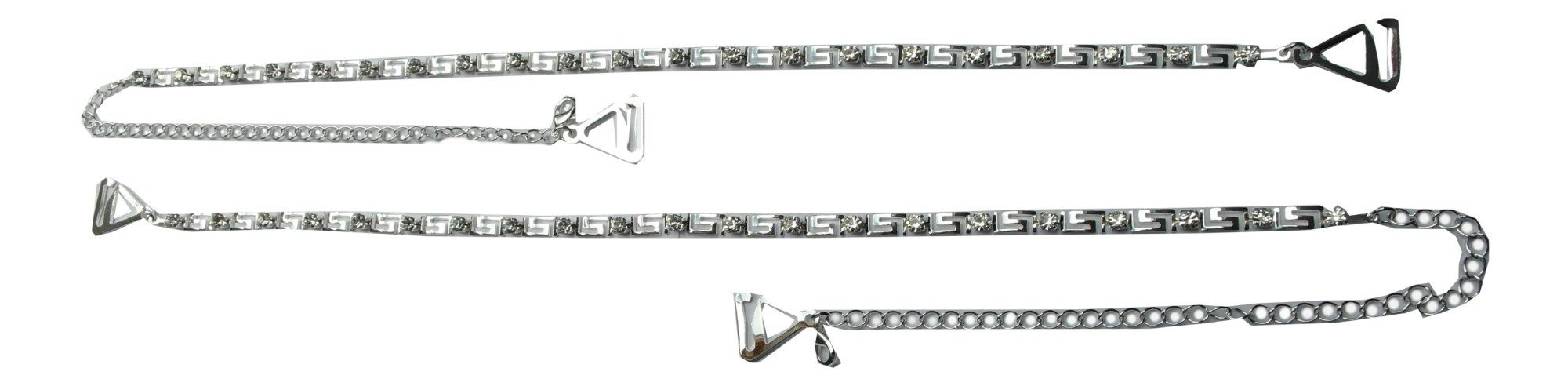 Einkaufszauber BH-Träger Schmuck BH-Träger Griechisch - Austausch-BH-Träger (1 Paar), Griechisches Design