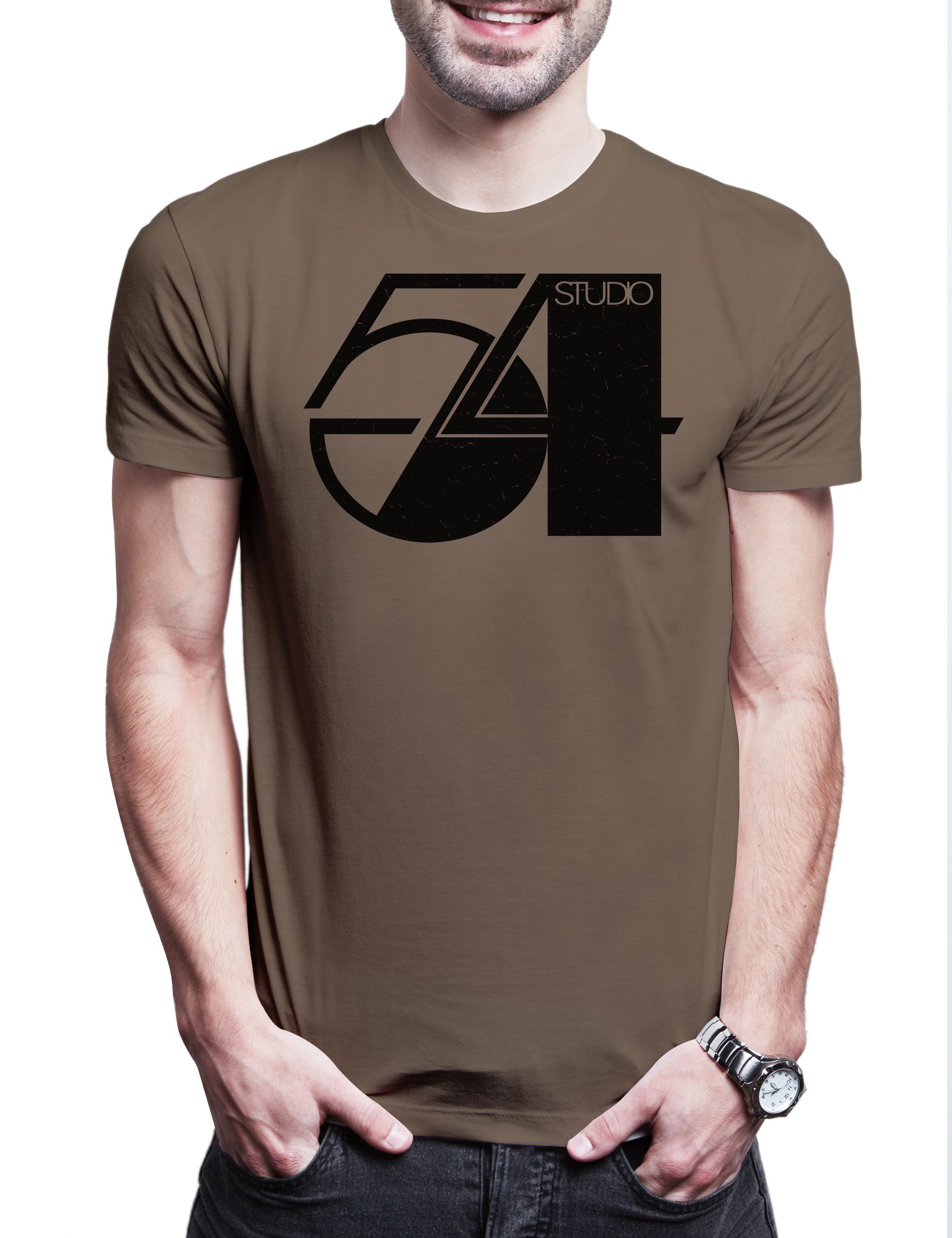 Urban Backwoods Print-Shirt Studio 54 A2 Herren T-Shirt New York Nightclub NY NYC Disco History (1-tlg) Era Club Nightlife Party
