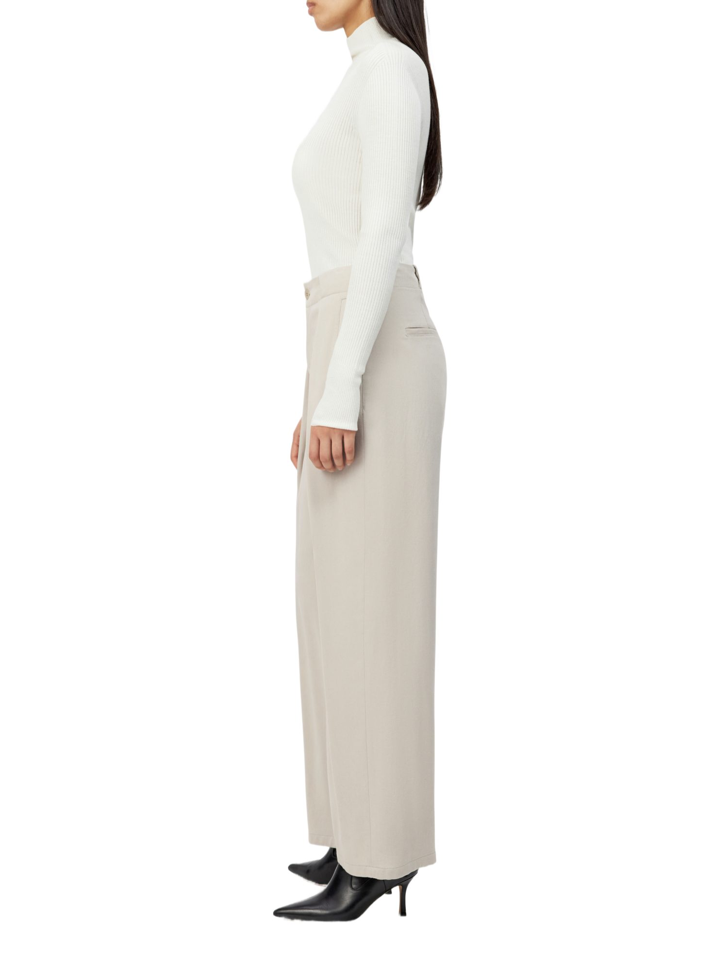 Drykorn Stoffhose natur,Casual,Lyocell,Unifarben,Regular Fit,Mittel