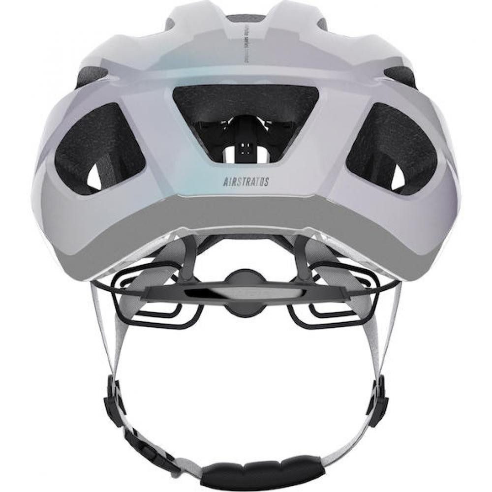 LIMAR Fahrradhelm Limar Air Stratos Opal White Silver L Weiß/Silber - leichter All-Terra