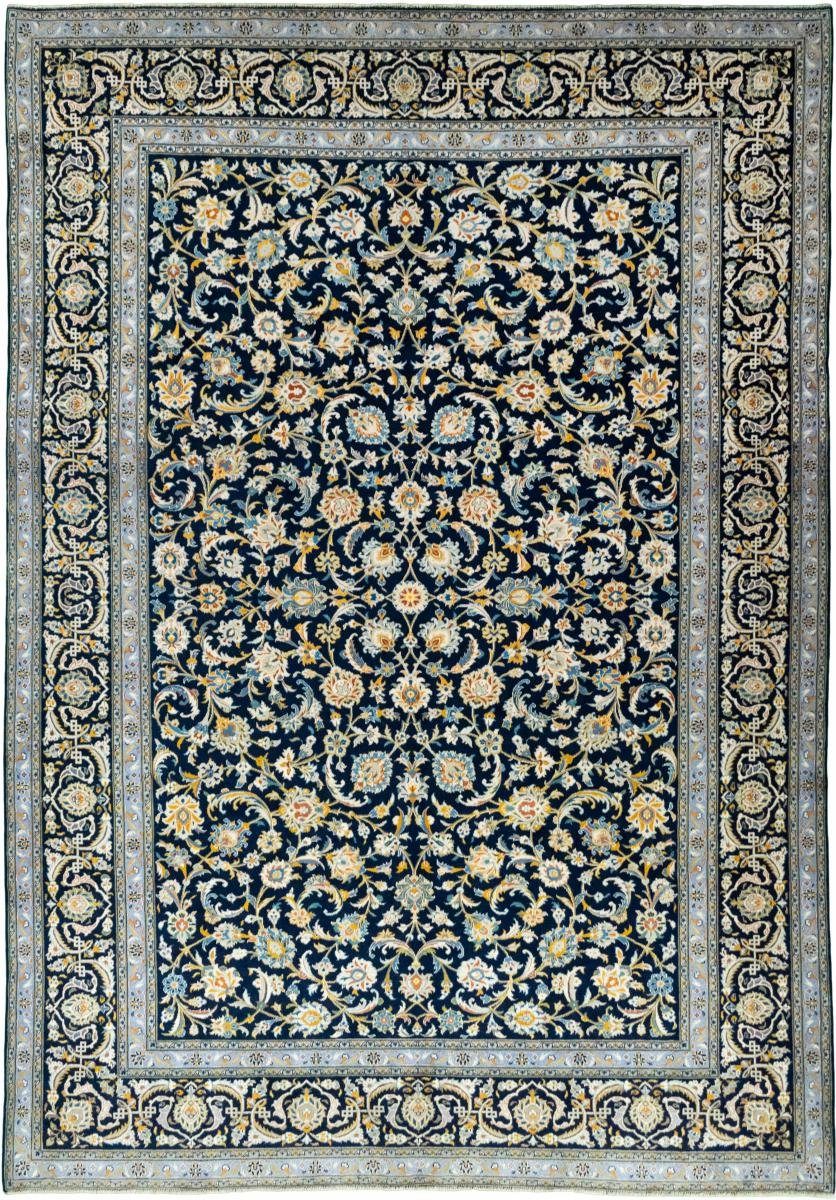Orientteppich Keshan 289x412 Handgeknüpfter Orientteppich / Perserteppich, Nain Trading, rechteckig, Höhe: 12 mm