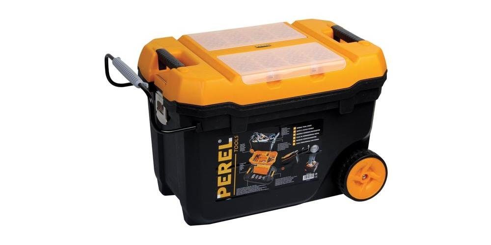 PEREL Werkzeugbox Aufbewahrungs- & Transportbox - 595 x 420 x 370 mm - 92 L