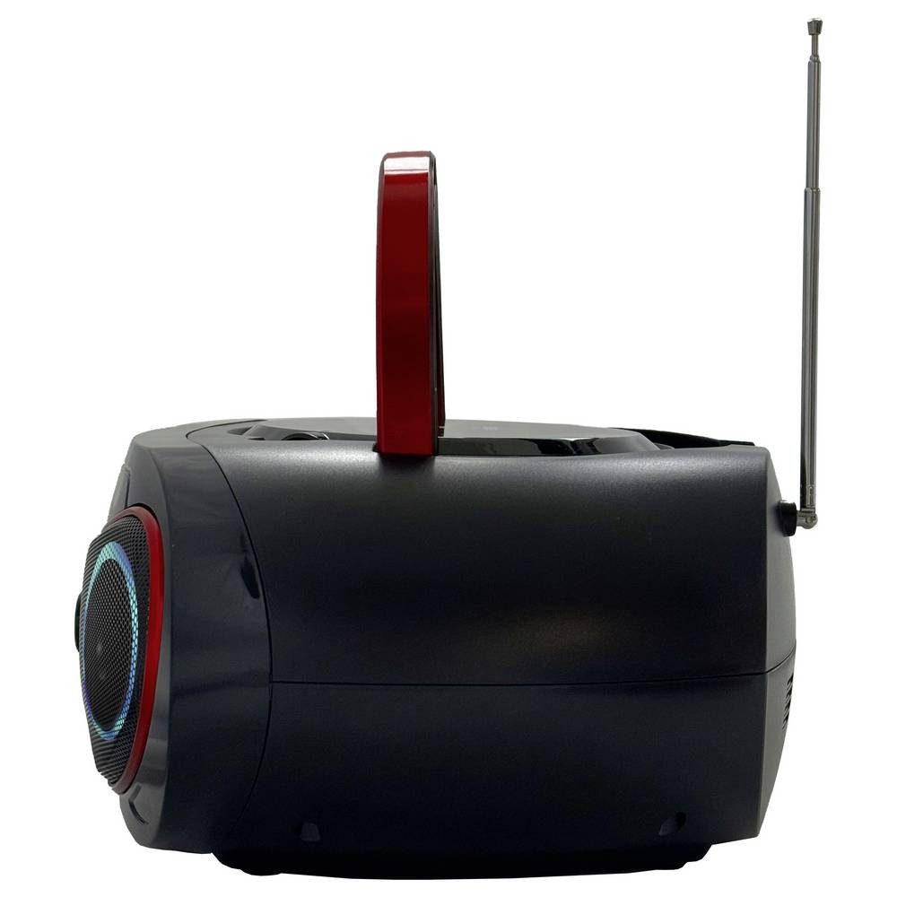 Silva Schneider MPC 19.4 USB CD-Radio UKW AUX, CD, USB Schwarz, Rot 210718 Radio