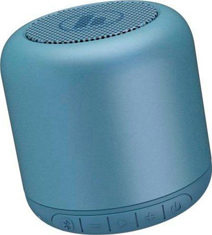 Hama Bluetooth® Lautsprecher Bluetooth, "Drum W hellblau Aluminiumgehäuse) Freisprecheinrichtung) Bluetooth-Lautsprecher AVRCP 2.0" Bluetooth, (3,5 Robustes HFP, (A2DP Integrierte