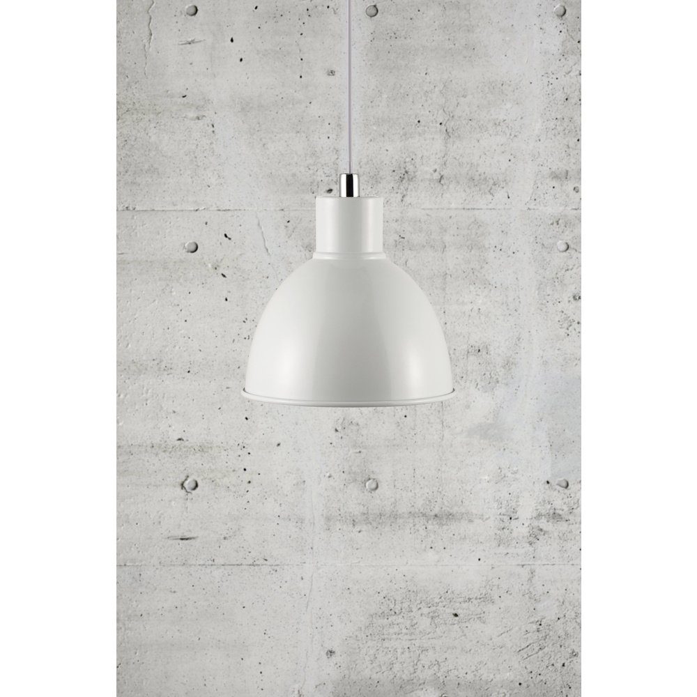 Nordlux Pendelleuchte Nordlux Pop 45833001 Pendelleuchte LED E27 60 W Weiß