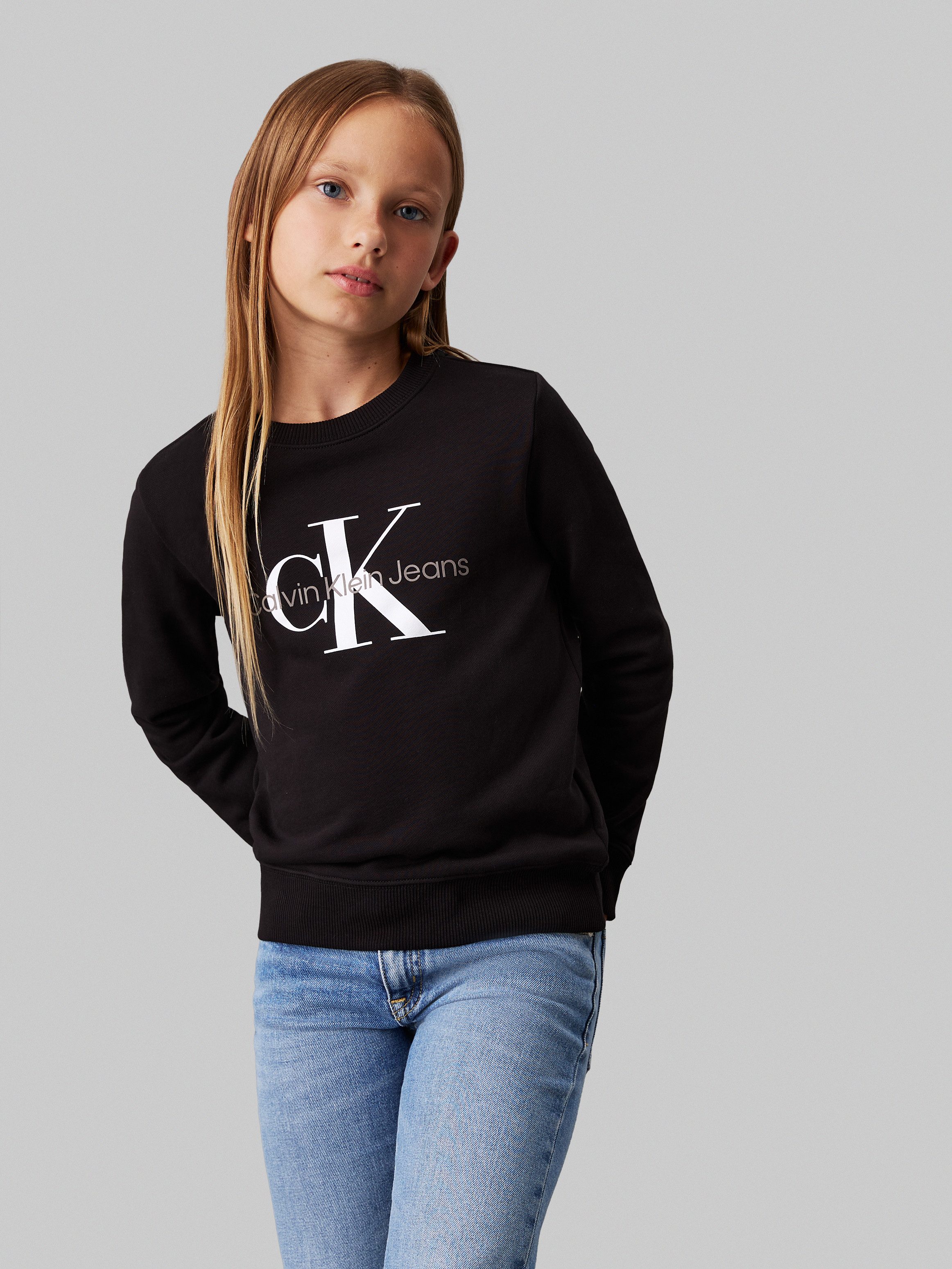 Sweatshirt CK Monogram Terry Cn