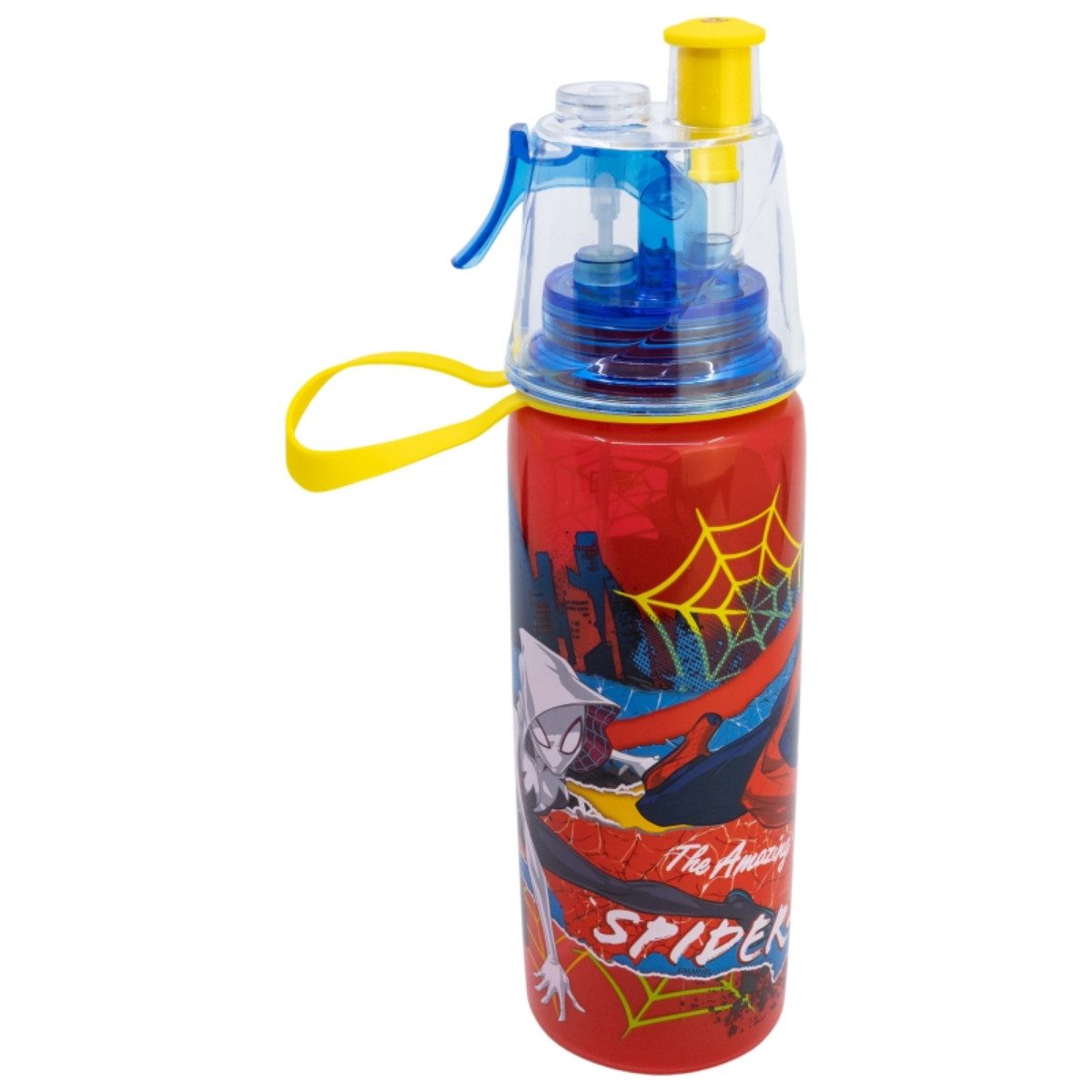Storline Trinkflasche Spiderman Sprüh-Trinkflasche 575 ml Kinder Wasserflasche