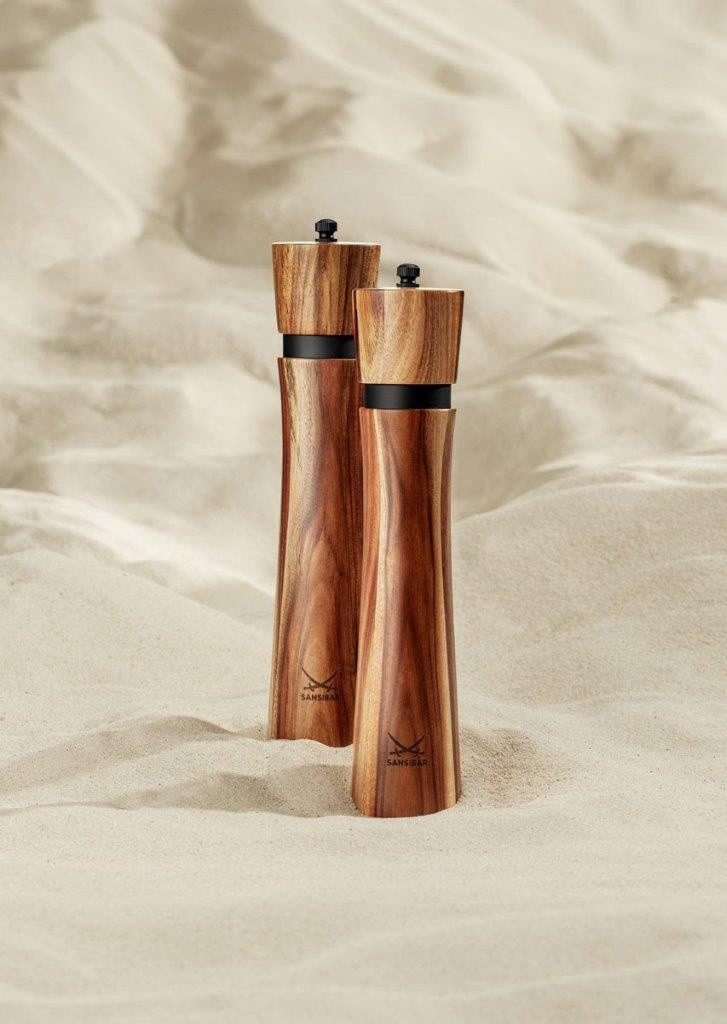 Sansibar Sylt Gewürzmühle Gewürzmühlen-Set SANSIBAR NORGARD DH 5,50x26 cm braun