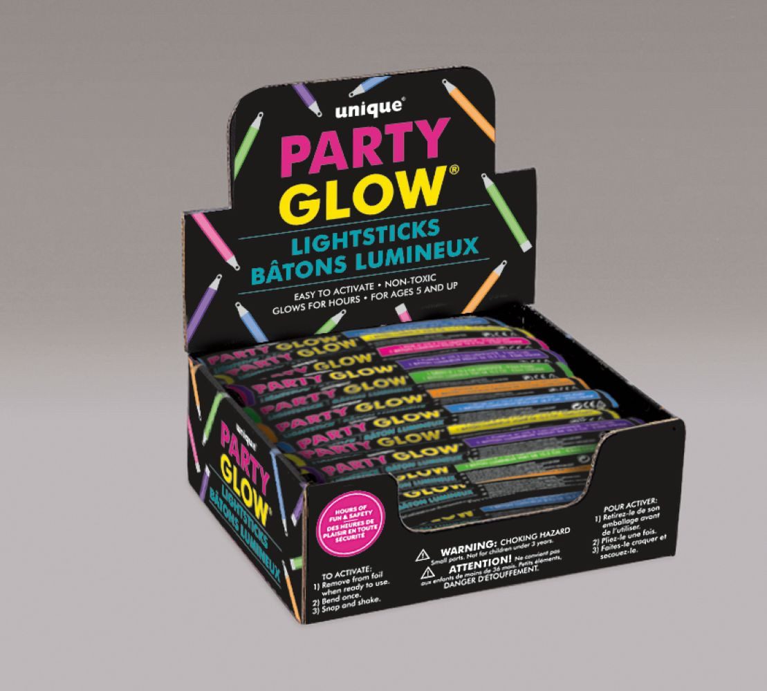 Unique Industries Inc. Blaster Knicklicht Leuchtstab 15 cm sortiert