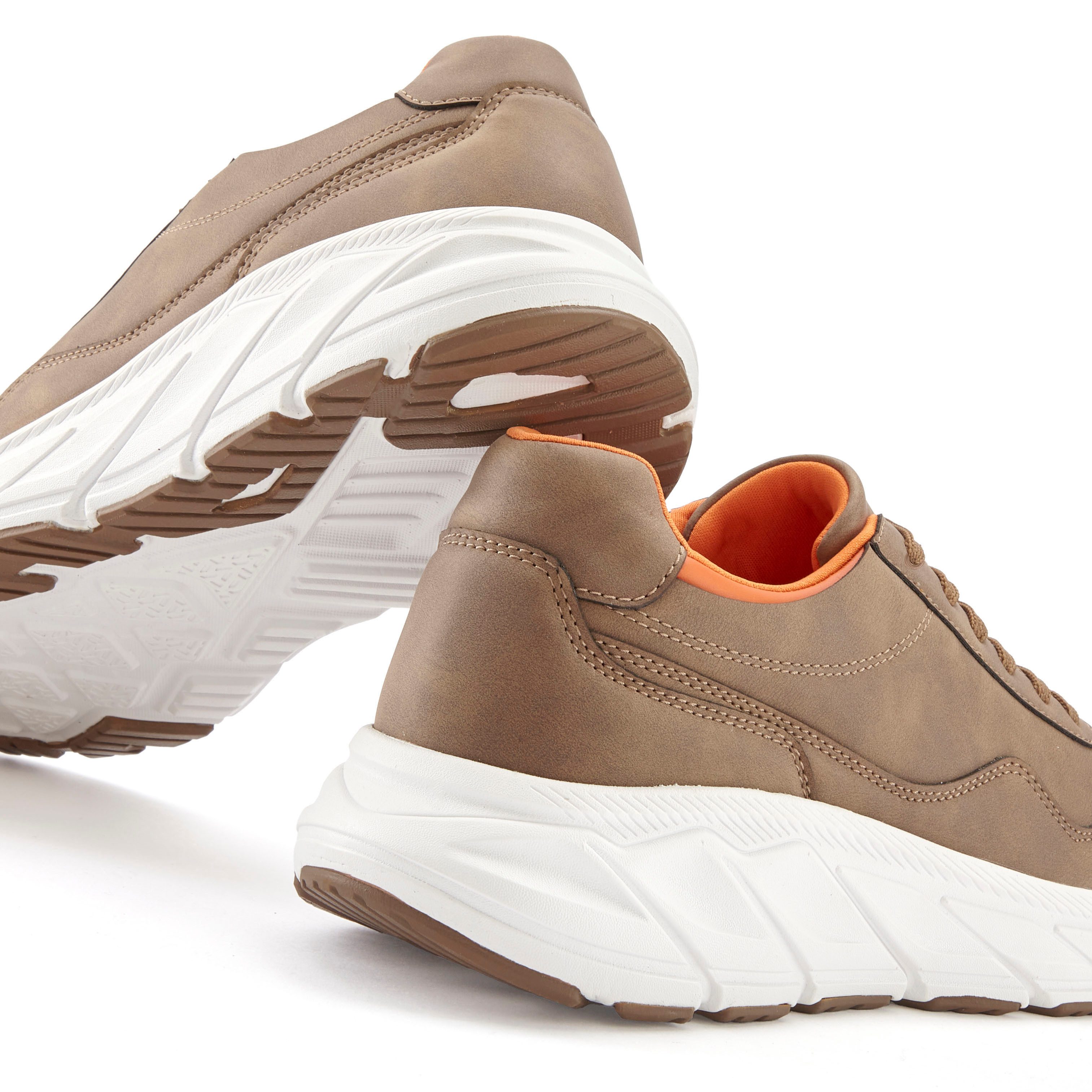 John Devin Schnürschuh, Freizeitschuh, Schnürhalbschuh, Halbschuh, Turnschuh Sneaker mit kontrastfarbenem Innenfutter Unisex VEGAN