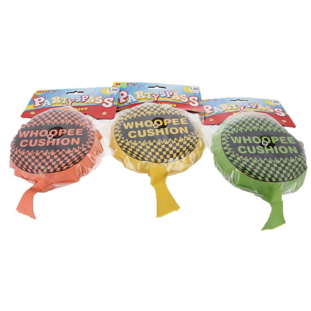 Besttoy Aufblasbares Partyzubehör Besttoy - Pupskissen - klein - ca. 16 cm - 1 Stück