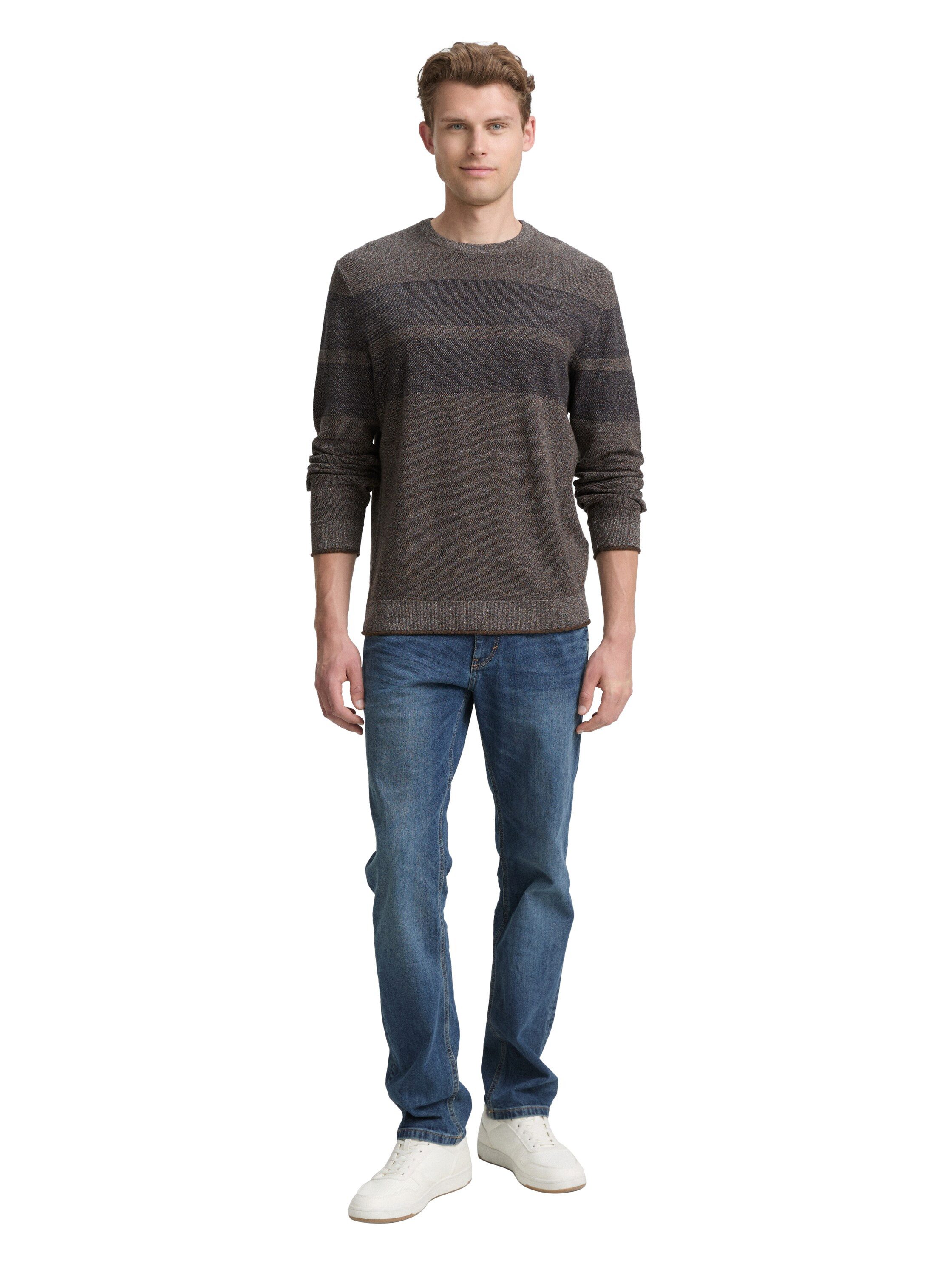 TOM TAILOR Strickpullover im Streifen-Look