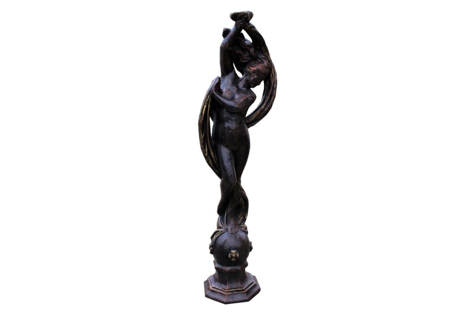 Antikes Wohndesign Gartenfigur Griechische Göttin Nackte Frauenfigur