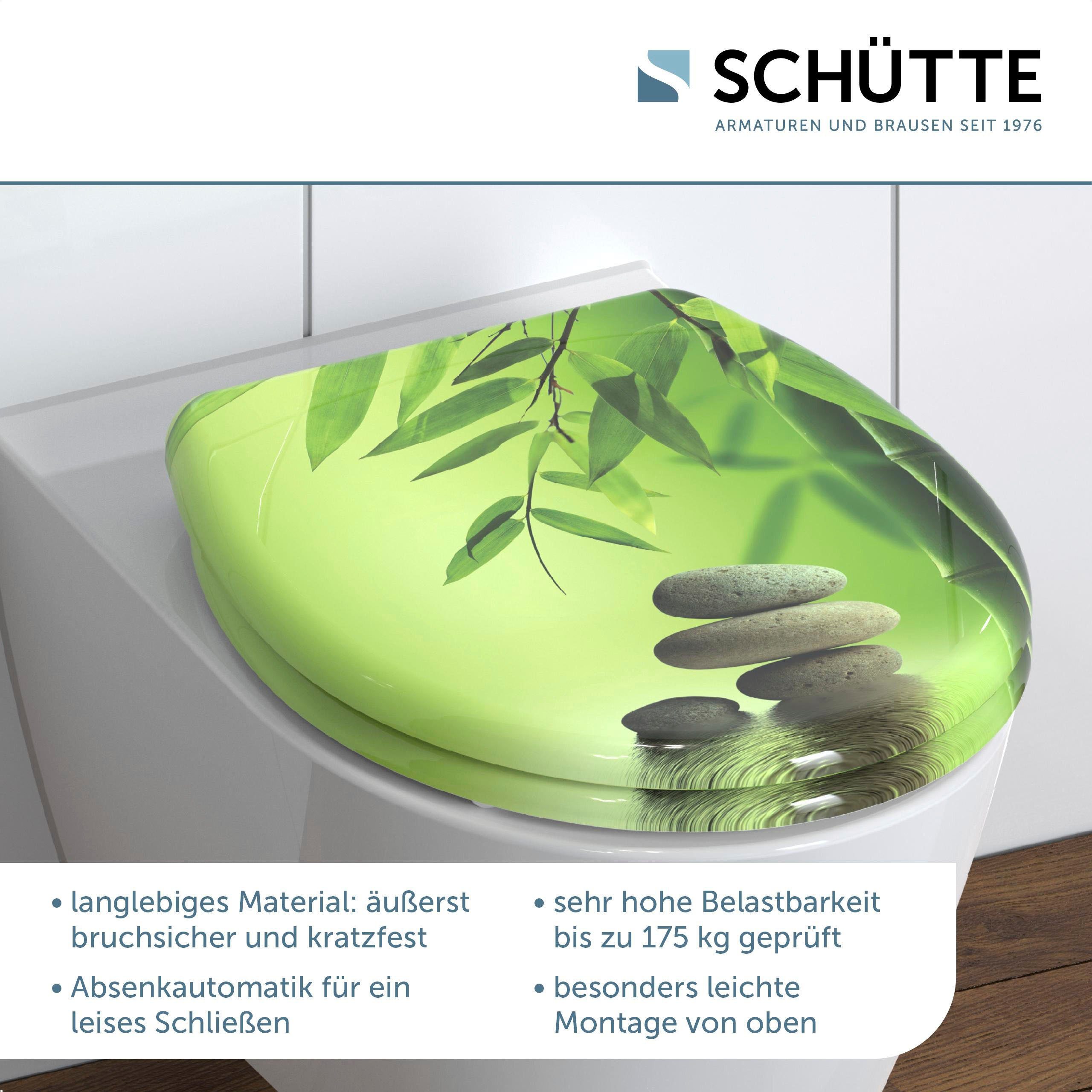 Schütte WC-Sitz Stone, Duroplast, mit Absenkautomatik und Schnellverschluss günstig online kaufen