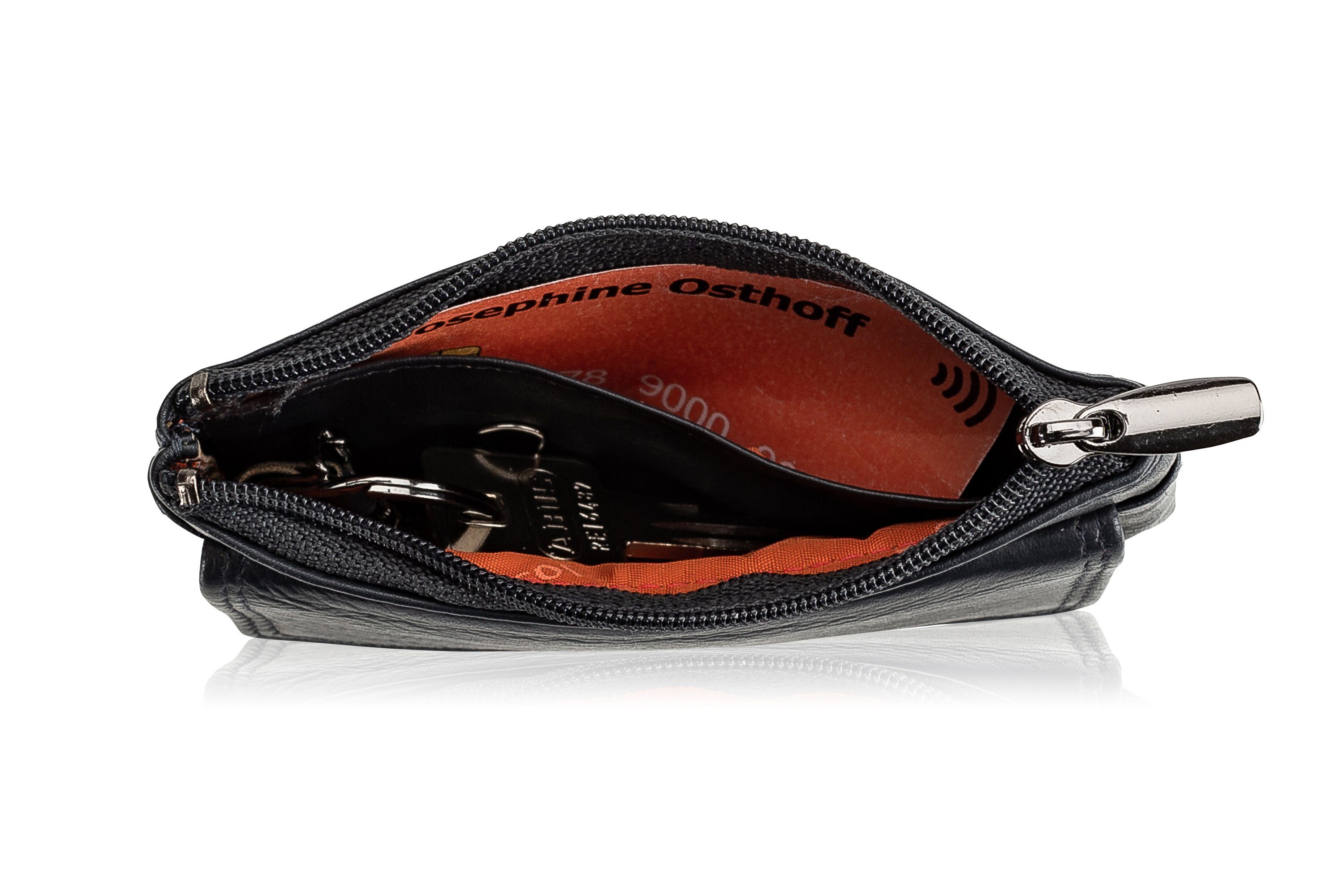 Josephine Osthoff Schlüsseltasche Allesdabei Schlüsselbörse marine