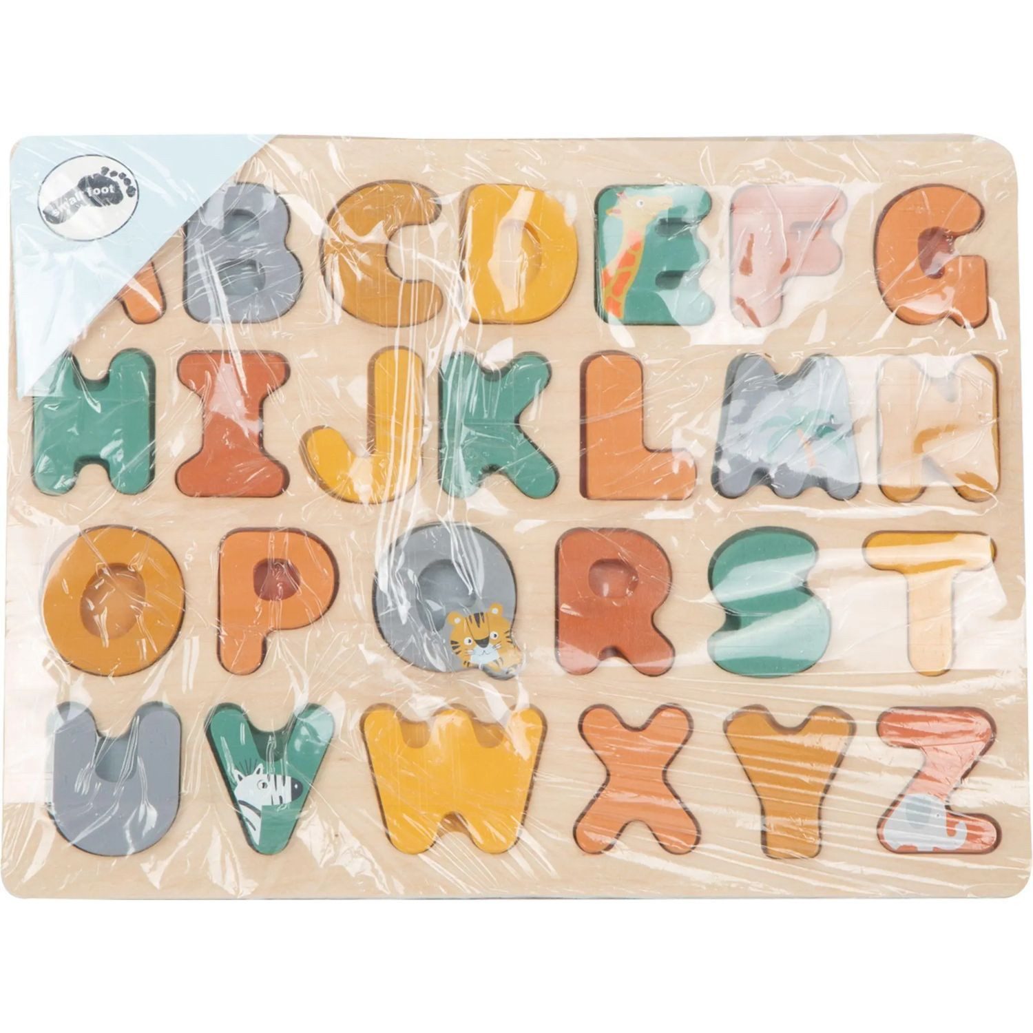Small Foot Puzzle Setzpuzzle ABC "Safari", Puzzleteile