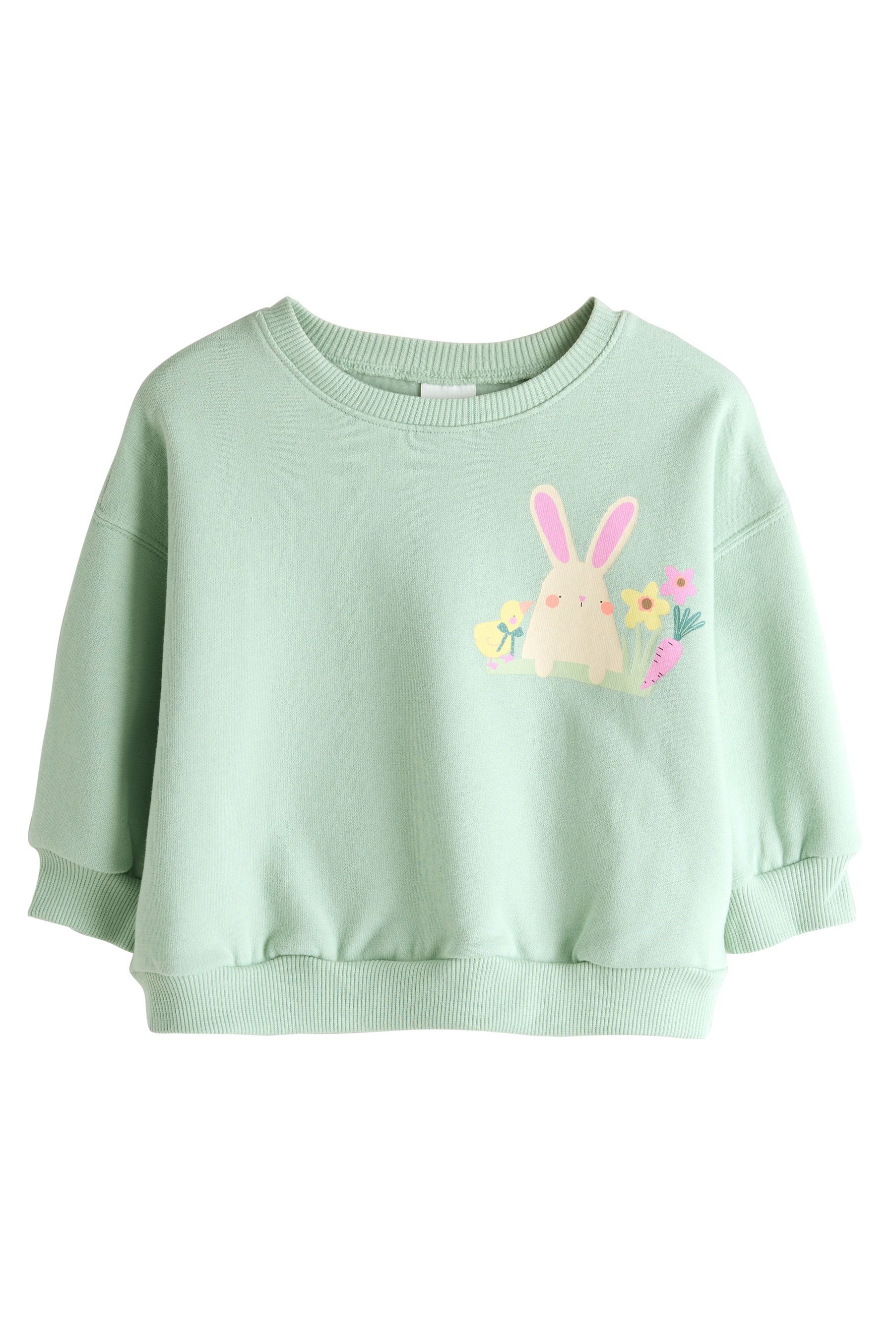 Sweater Sweatshirt mit Rundhalsausschnitt