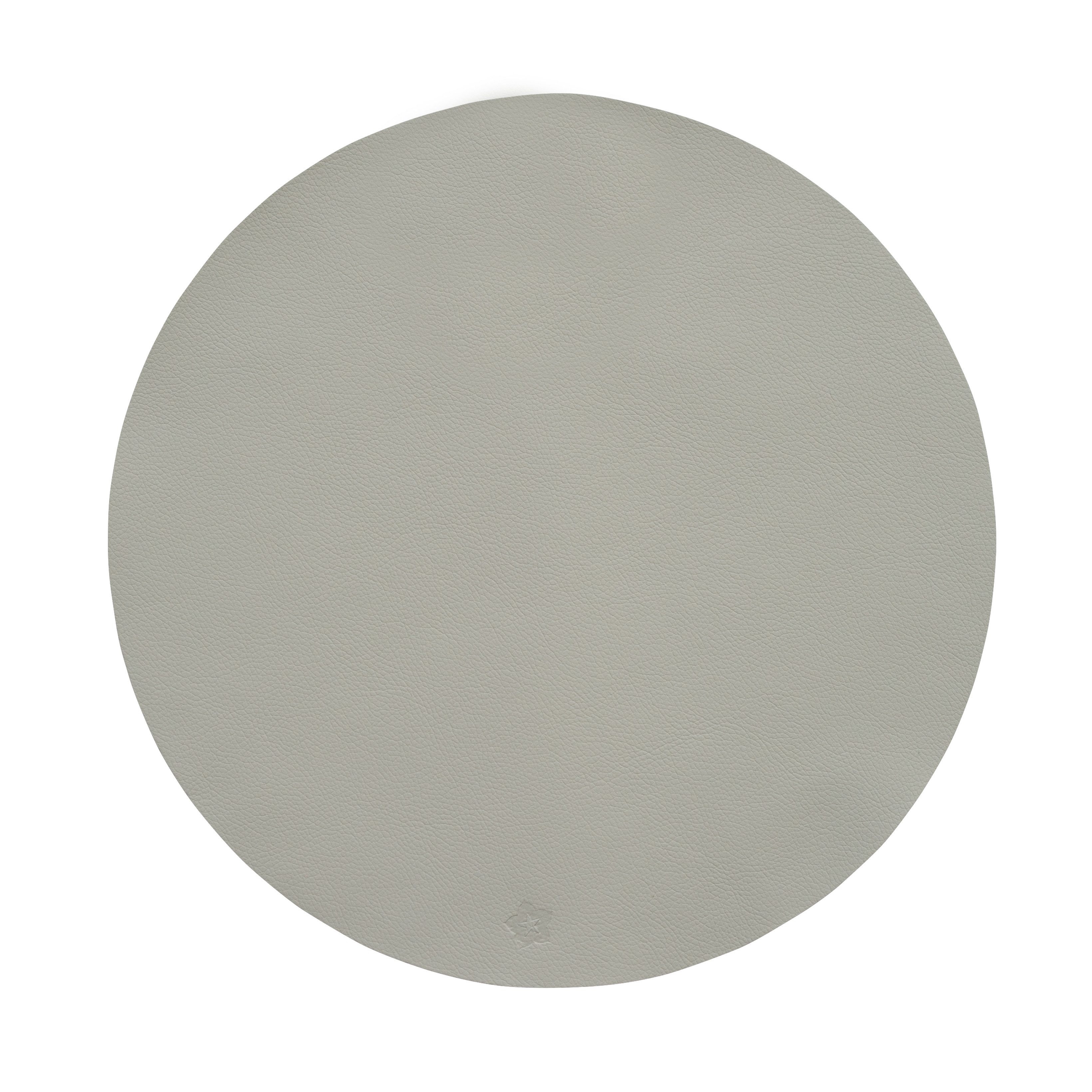 Platzset Tischset rund 12er Set Jazz Kreis 038 beton