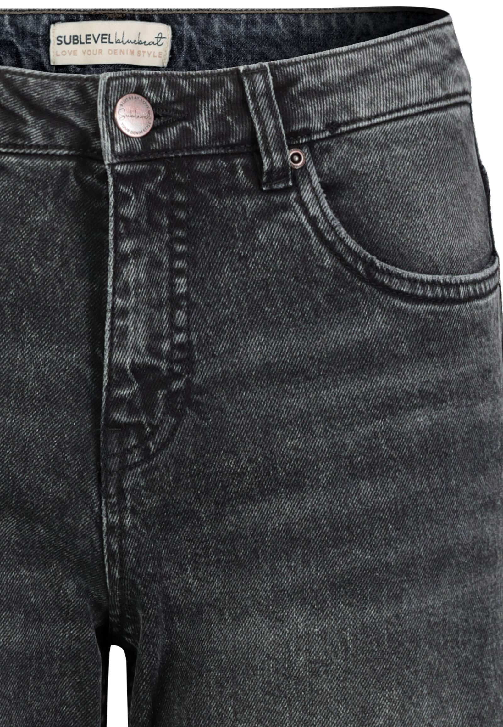 SUBLEVEL Straight-Jeans Damen Denim Straight Leg mit Stretchanteil – Bild 3 von 3