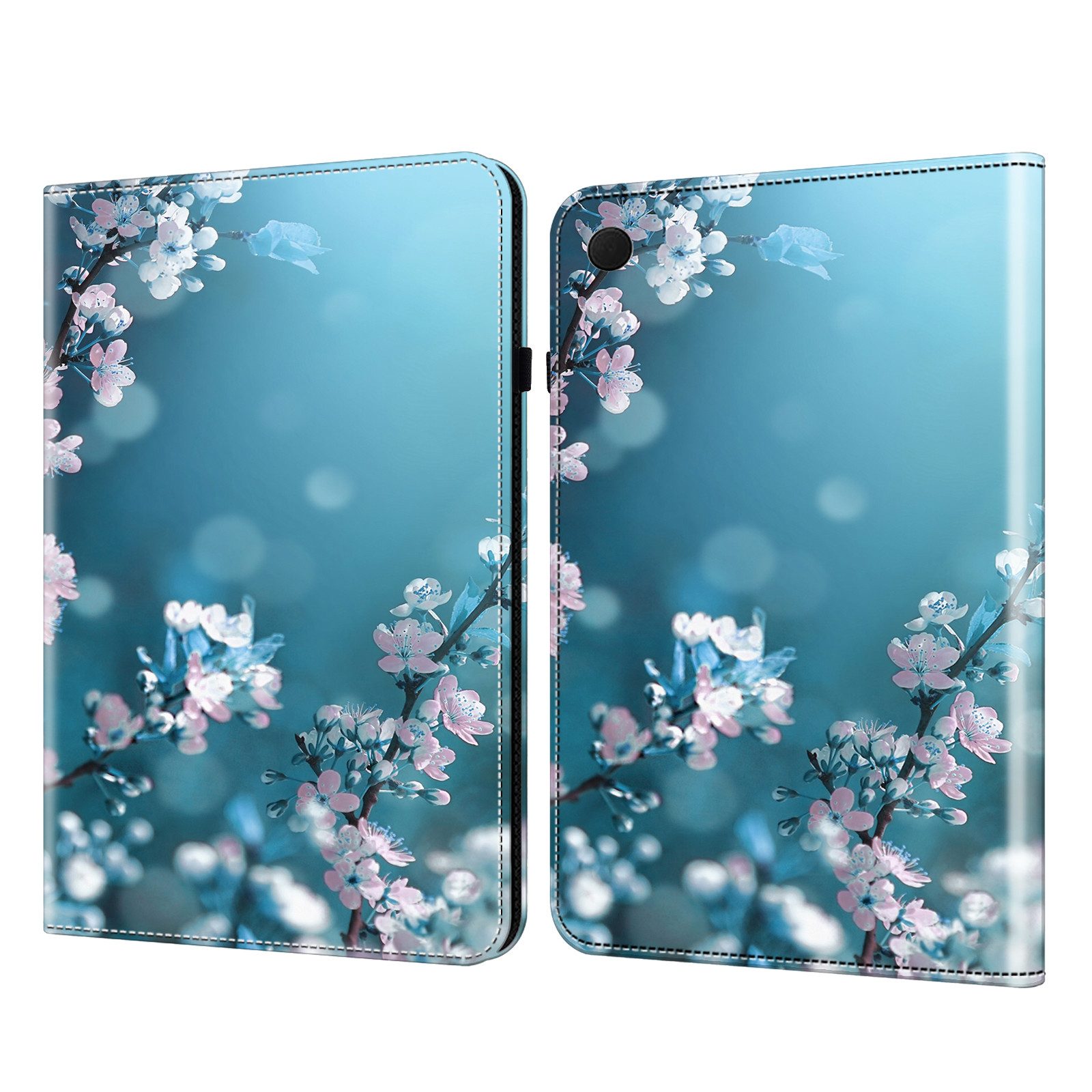 CLM-Tech Tablet-Hülle für Samsung Galaxy Tab A9+ Hülle aus PU Leder Klapphülle 28 cm (11 Zoll), Cover Schutzhülle mit Magnetverschluss und Standfunktion