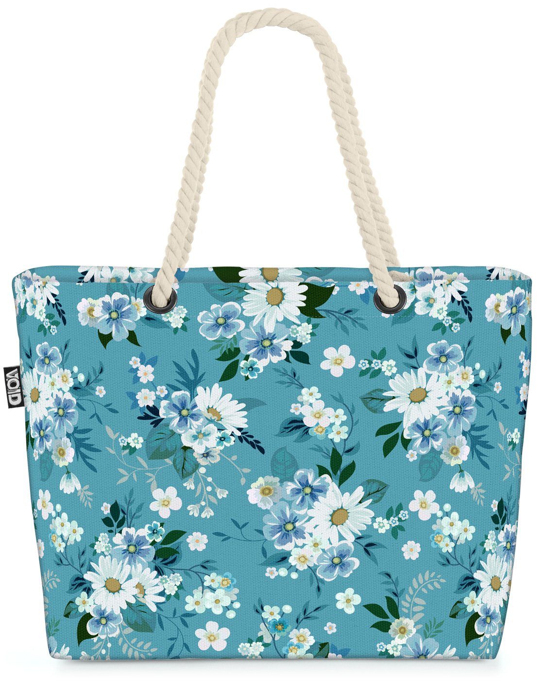 natur Blume Blumen abstrakt Beach kochen Strandtasche Fashion floral textur (1-tlg), Bag Küche Garte VOID
