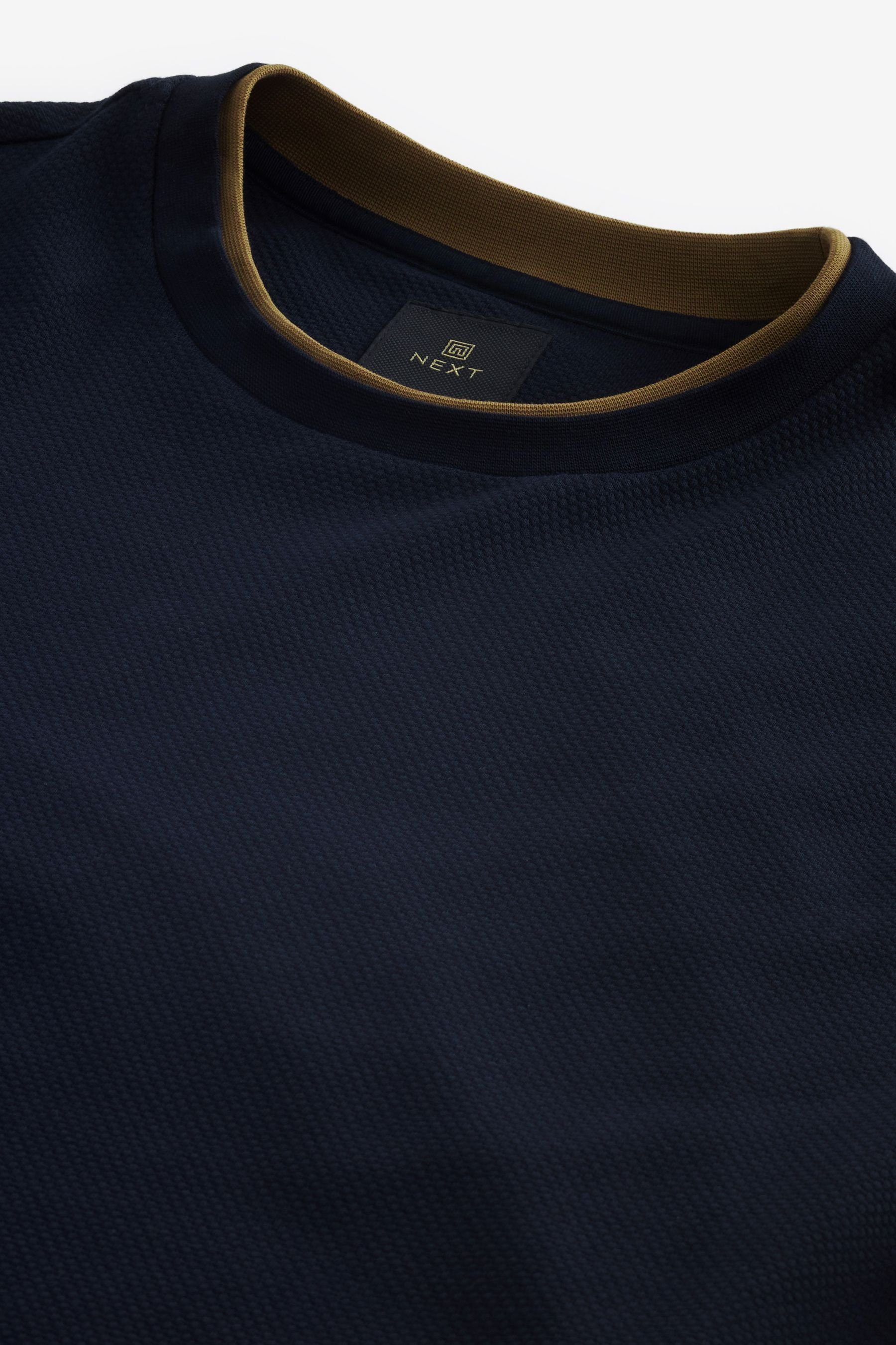 Next T-Shirt T-Shirt im Lagenlook (1-tlg) Blue Navy