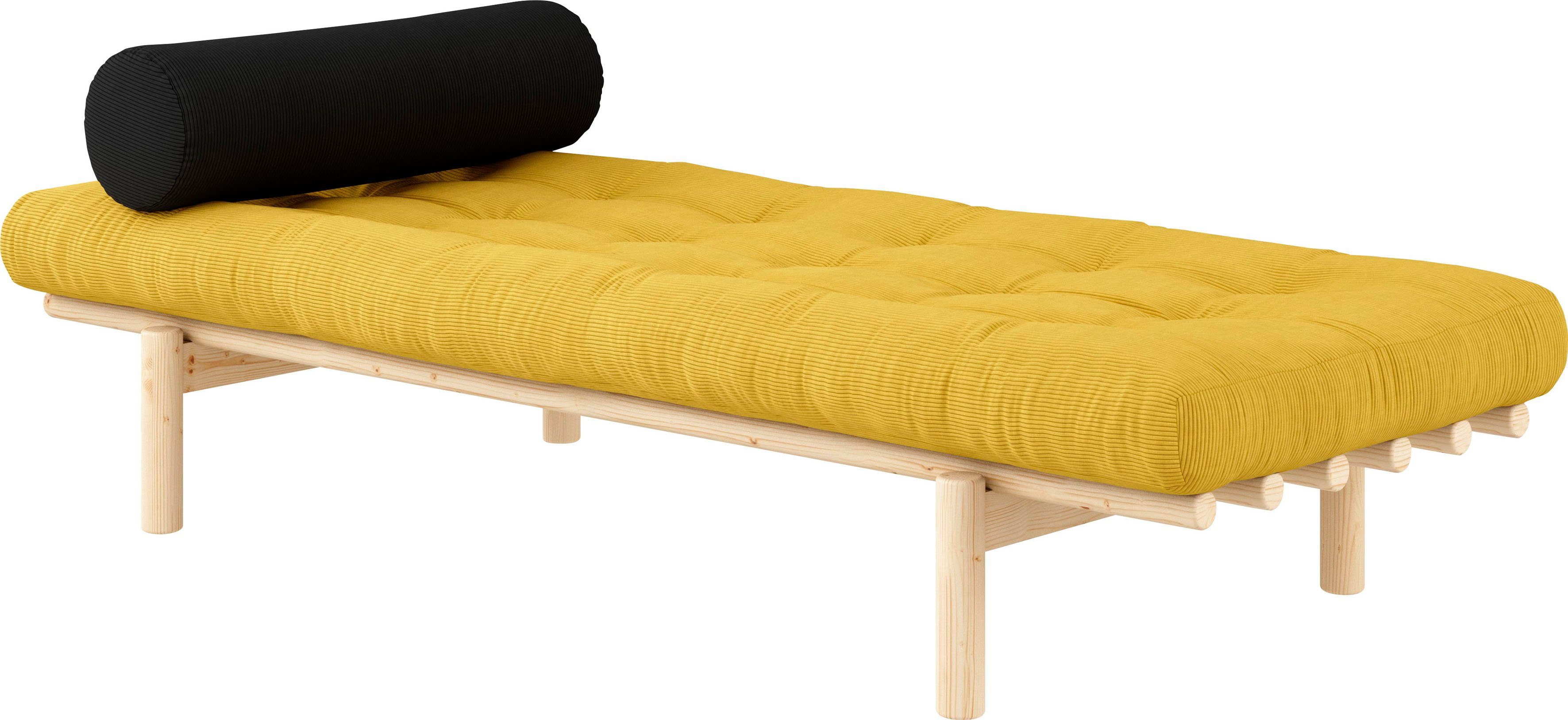 Karup Design Daybed Next, aus massiven Kiefernholz, inkl. Futonmatratze und Kissen
