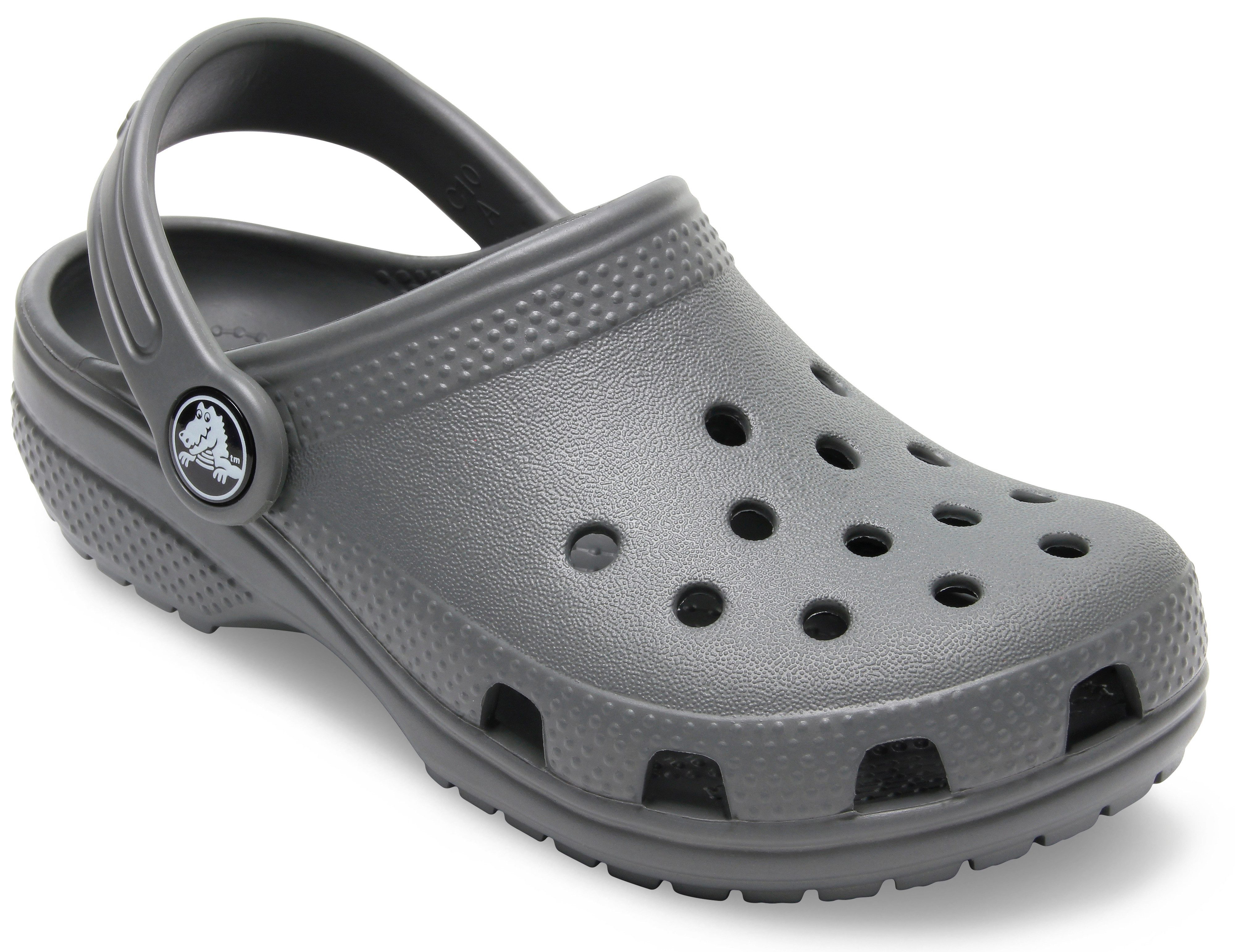 Crocs Classic Clog K Clog Hausschuh, Schlappen, Strandschuh, Sandale mit Fersenriemen