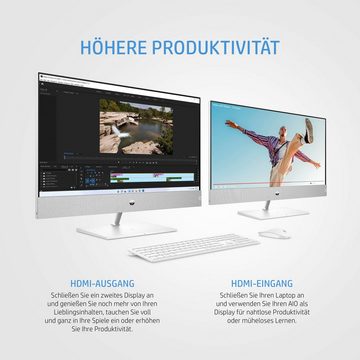 HP Pavilion 27-ca2000ng All-in-One PC (27 Zoll, Intel® Core i7 13700T, GeForce RTX™ 3050, 16 GB RAM, 1000 GB SSD)