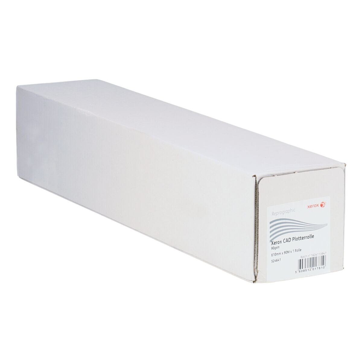 Xerox Plotterpapier, CAD, 61 cm x 90 m, 90 g/m², hochweiß